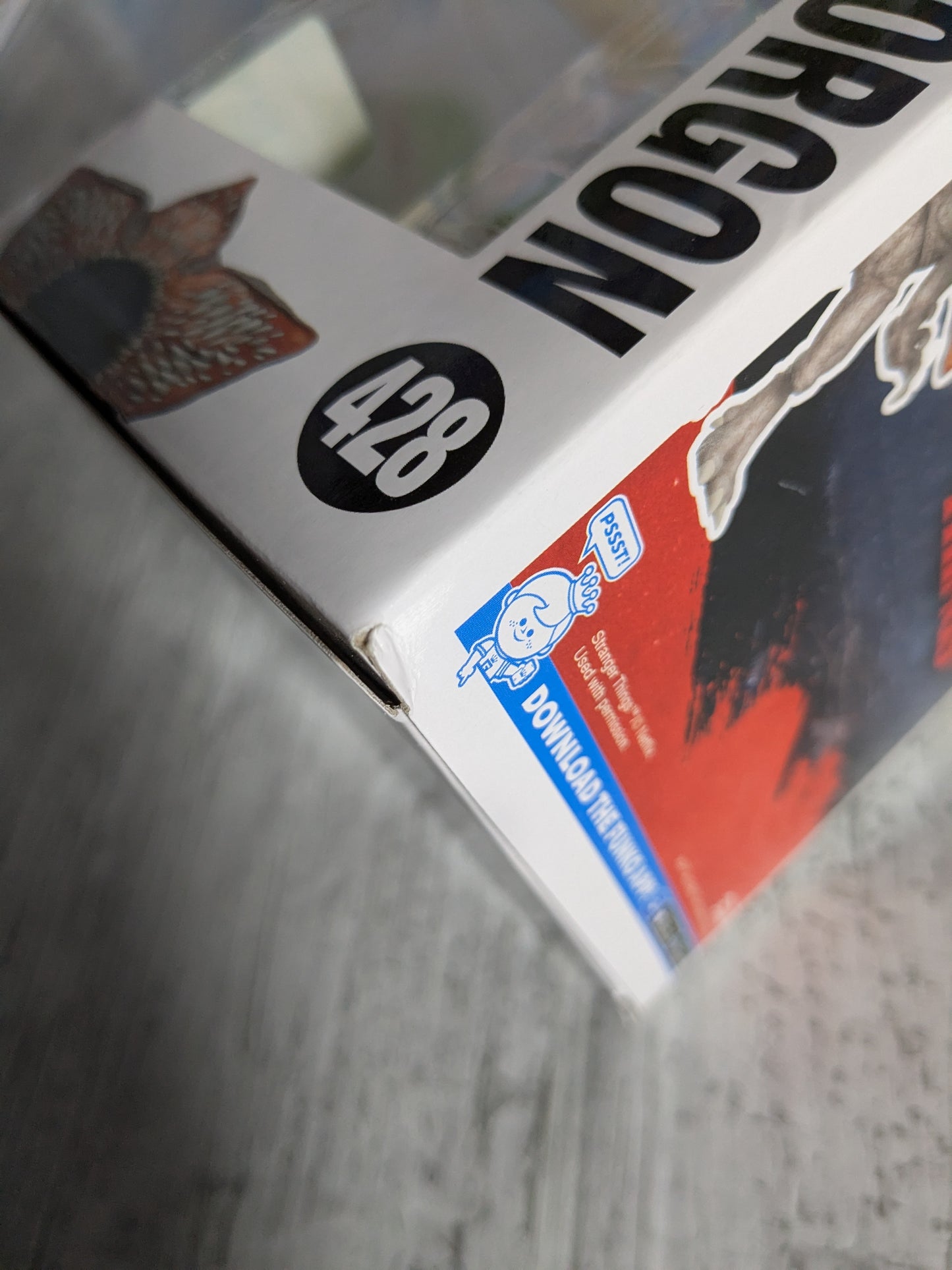 Funko pop 428 : Demogorgon (SC2022/Glow/Opened/Damaged box/3000PCS)