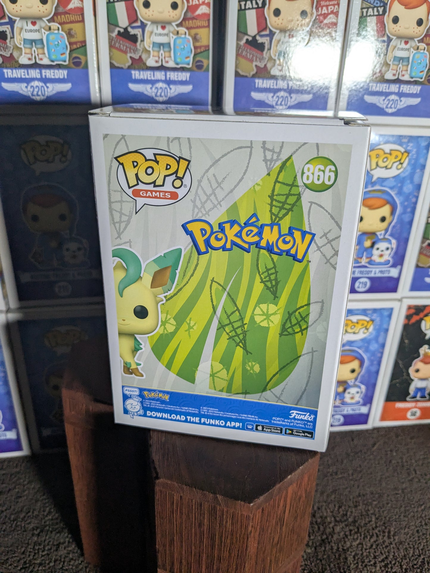 Funko pop 866 : Leafeon / Phyllali / Folipurba