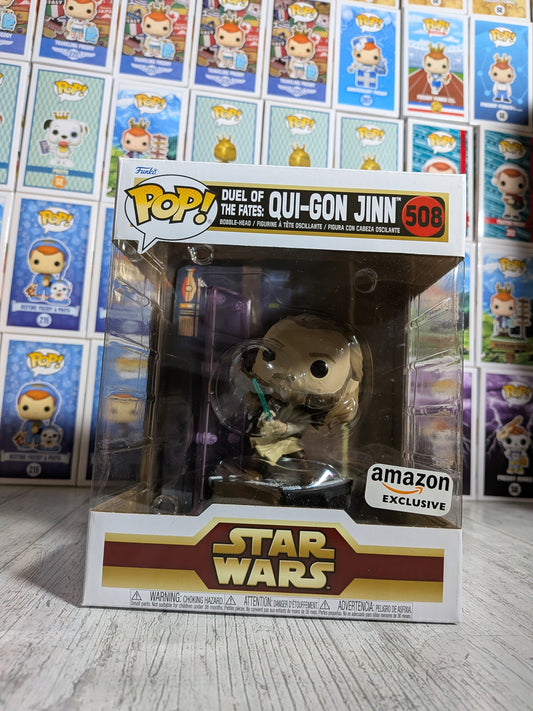 Funko pop Star Wars Duel of the Fates #508 - Qui-Gon Jinn (AE)