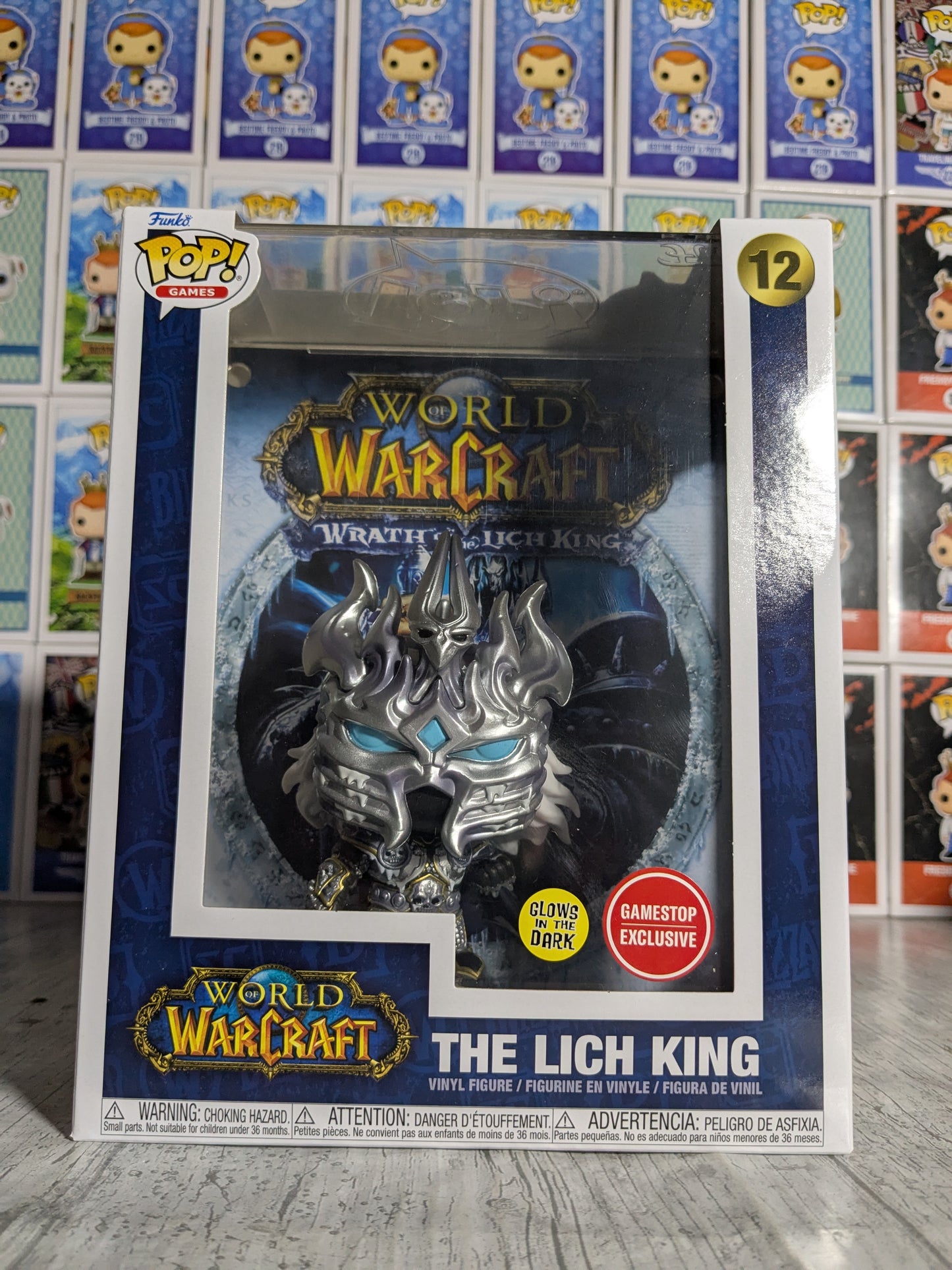 Funko pop 12 - The Lich King (Glow/GE)