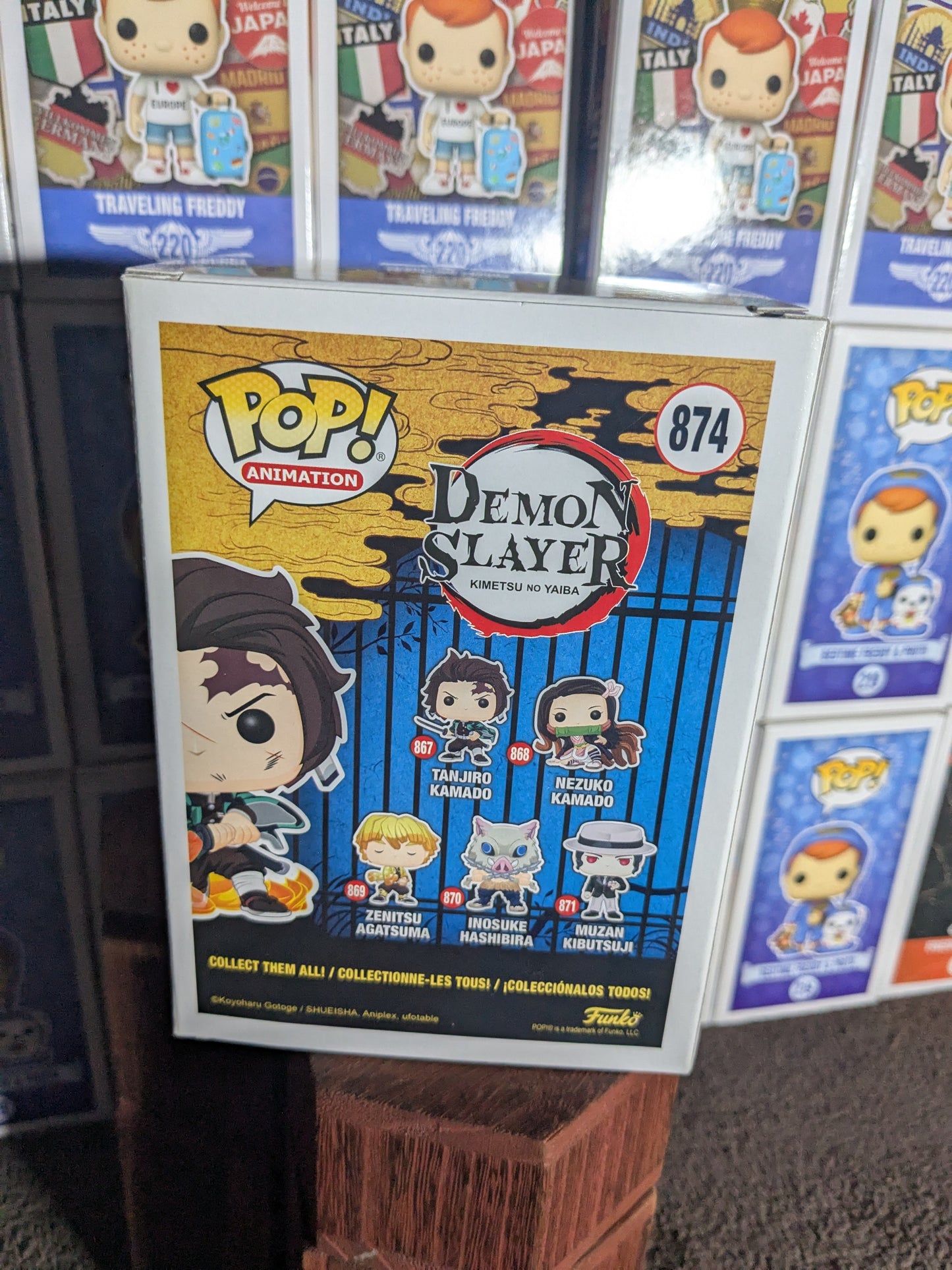 Funko Pop 874: Tanjiro Kamado Hinokami Kagura Dance (Chase)
