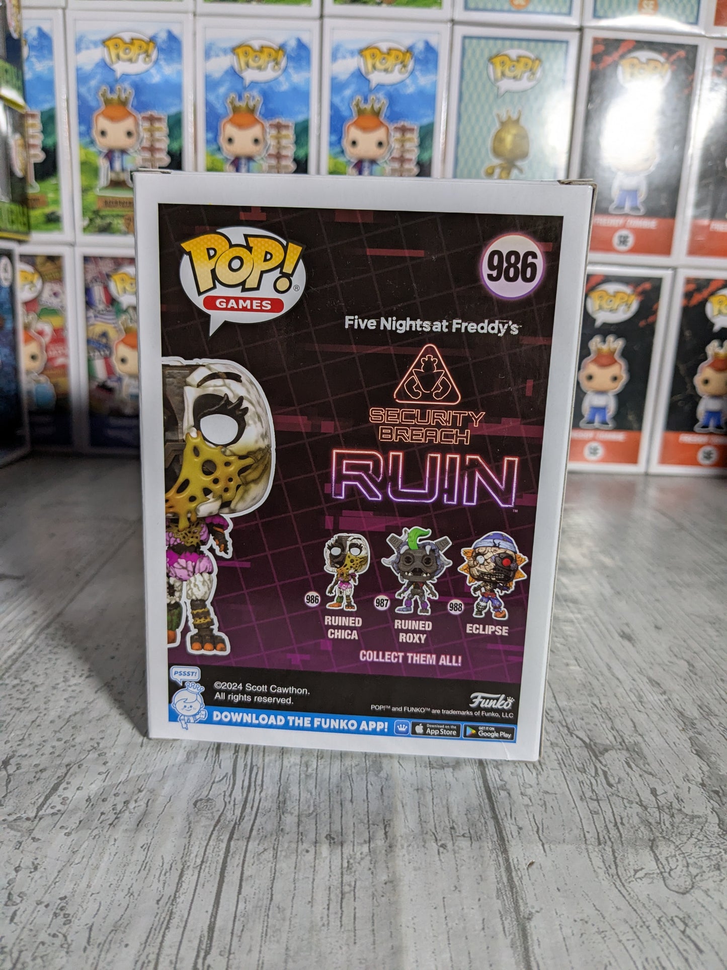 Funko pop 986 : Ruined Chica