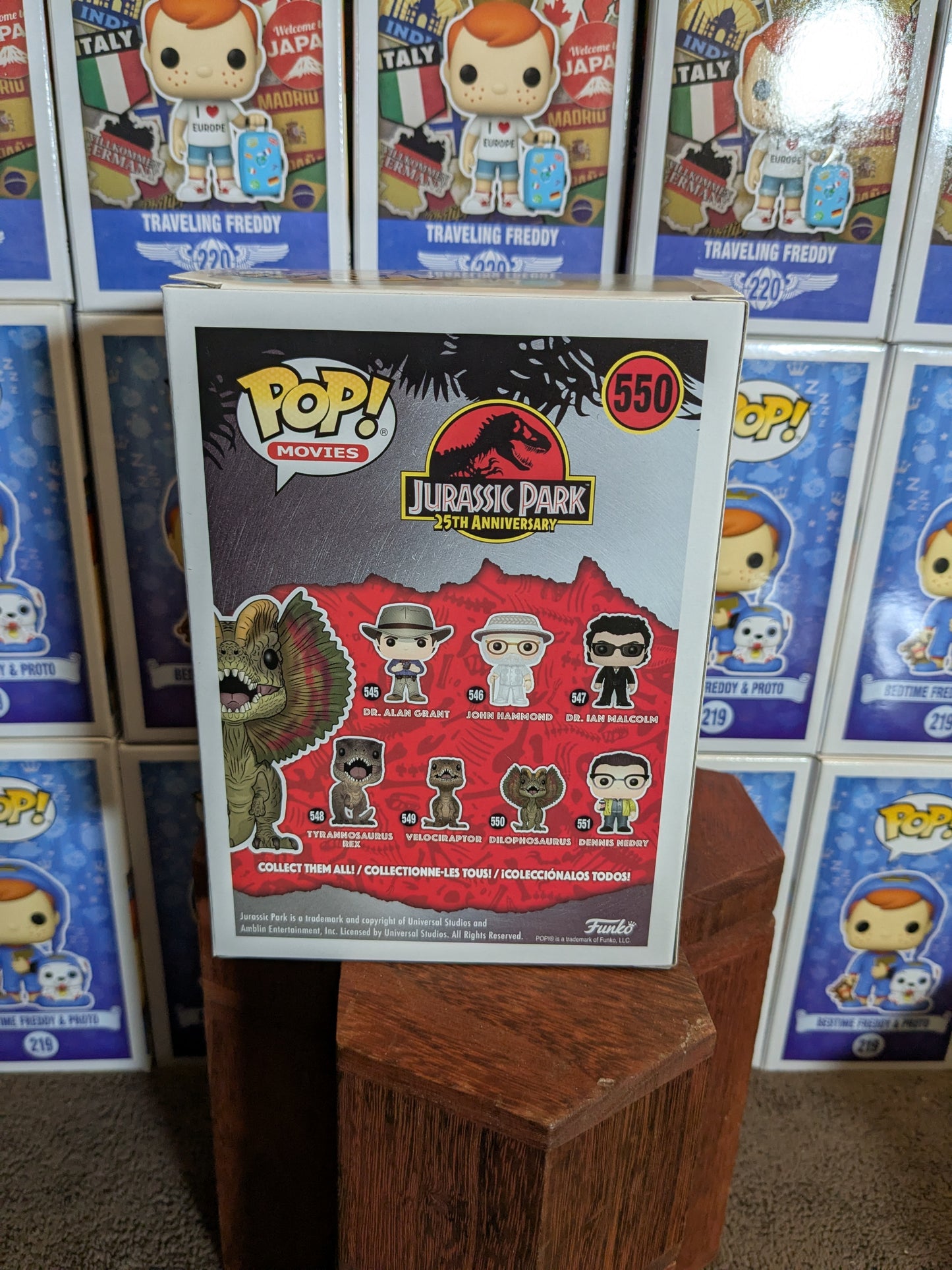Funko pop 550 : Dilophosaurus