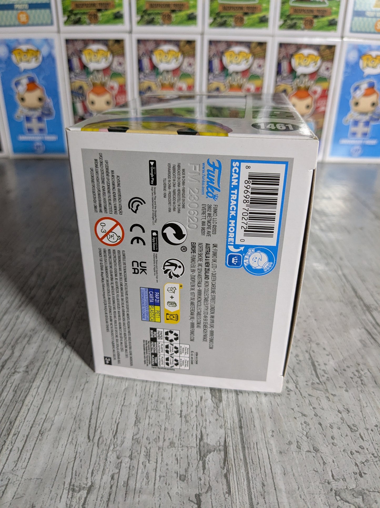 Funko pop 1461 : Dark Magician Girl (FC2023/Damaged Box)