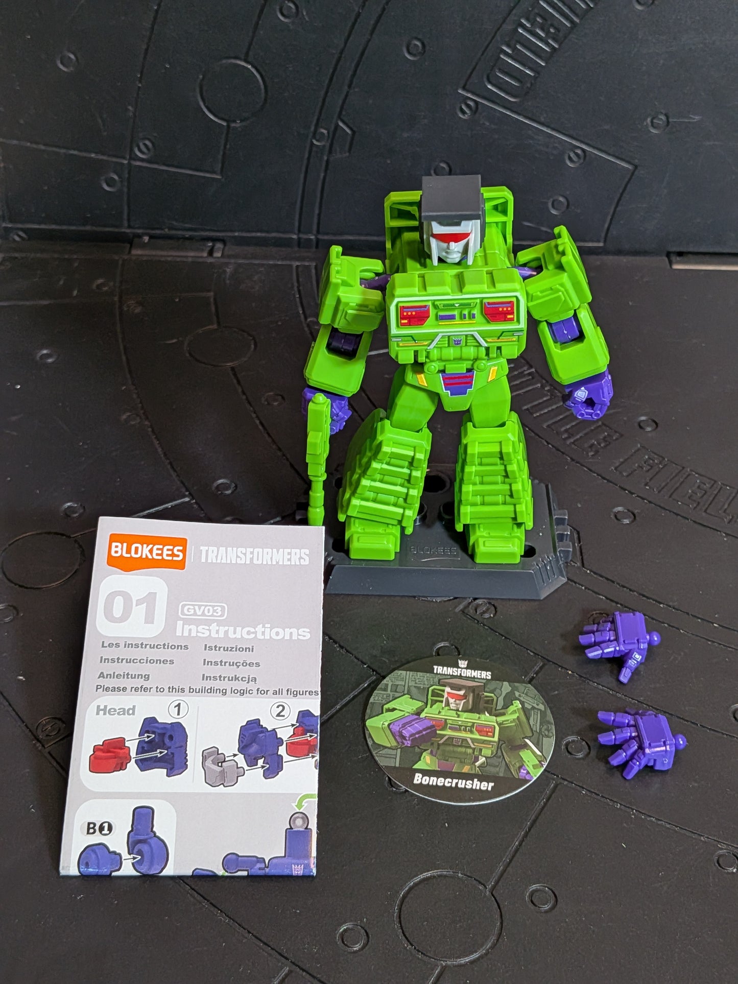 Blokees - Transformers Galaxy Version 03 - Bonecrusher (~10-12cm)