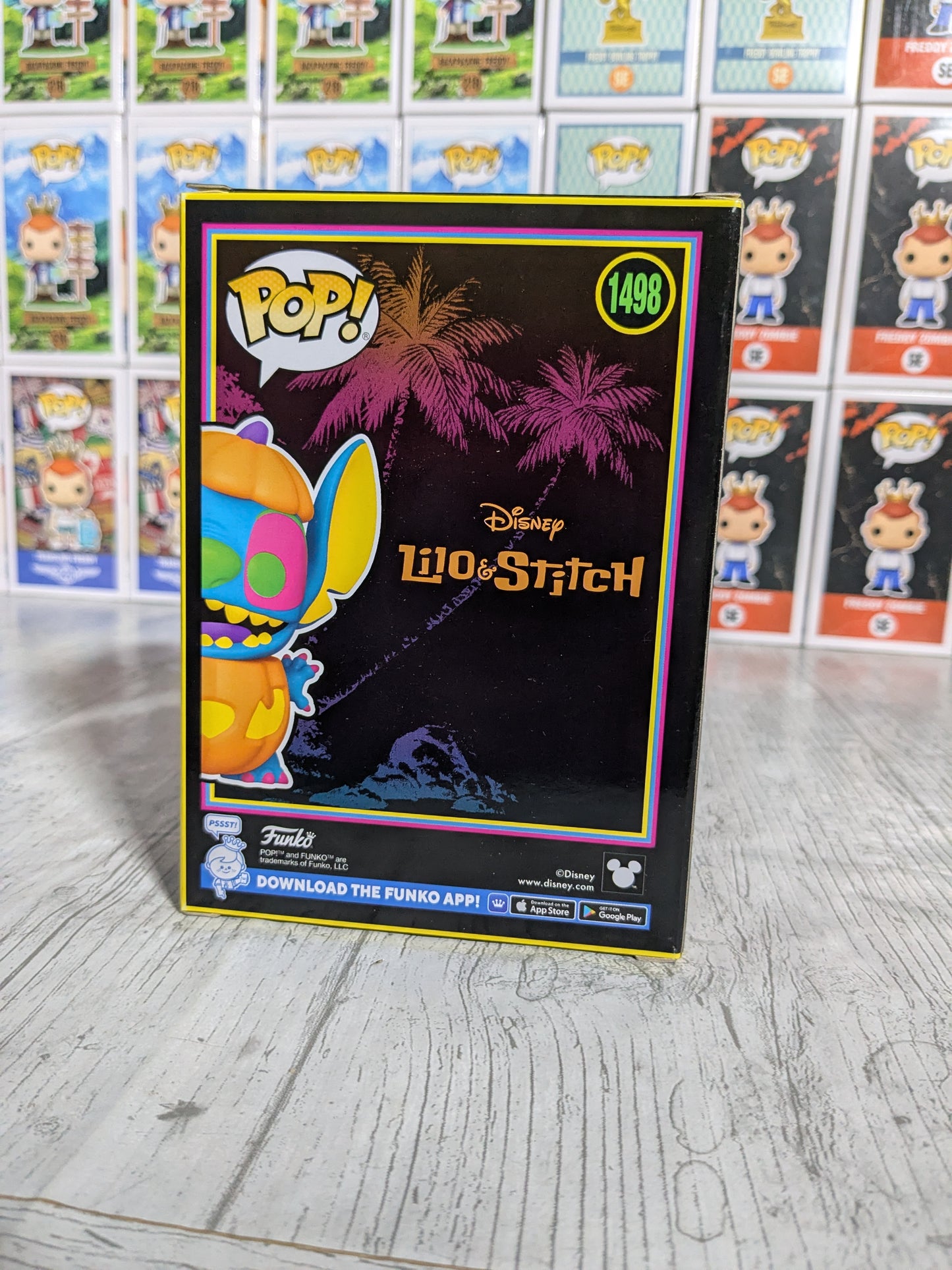 Funko pop 1498 : Pumpkin Stitch (Blacklight)
