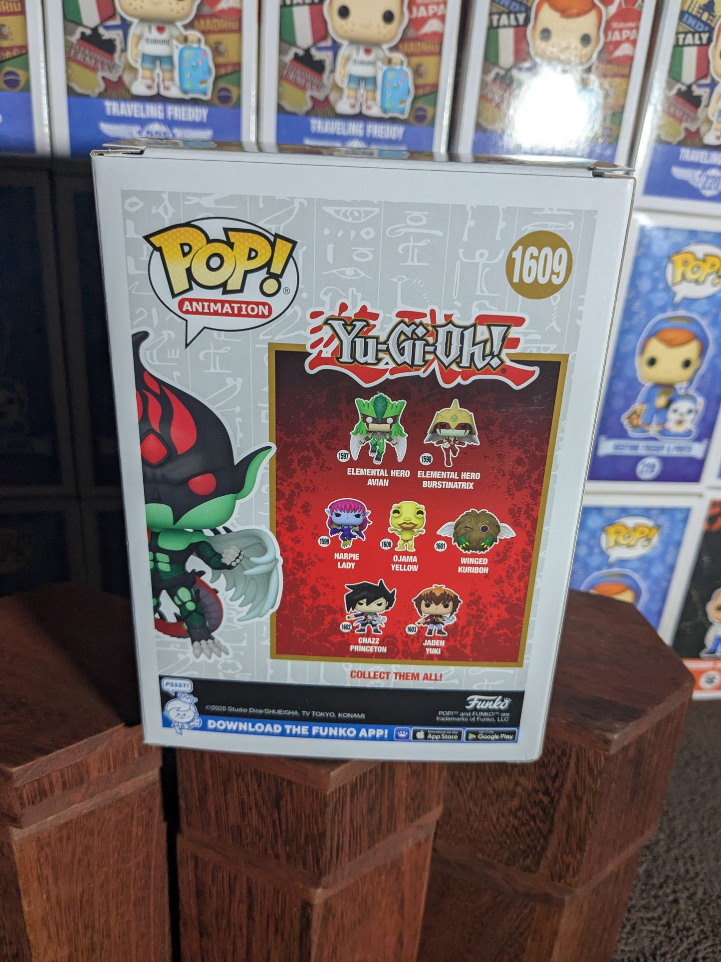 Funko Pop 1609: Elemental Hero Flame Wingman (SC2023)