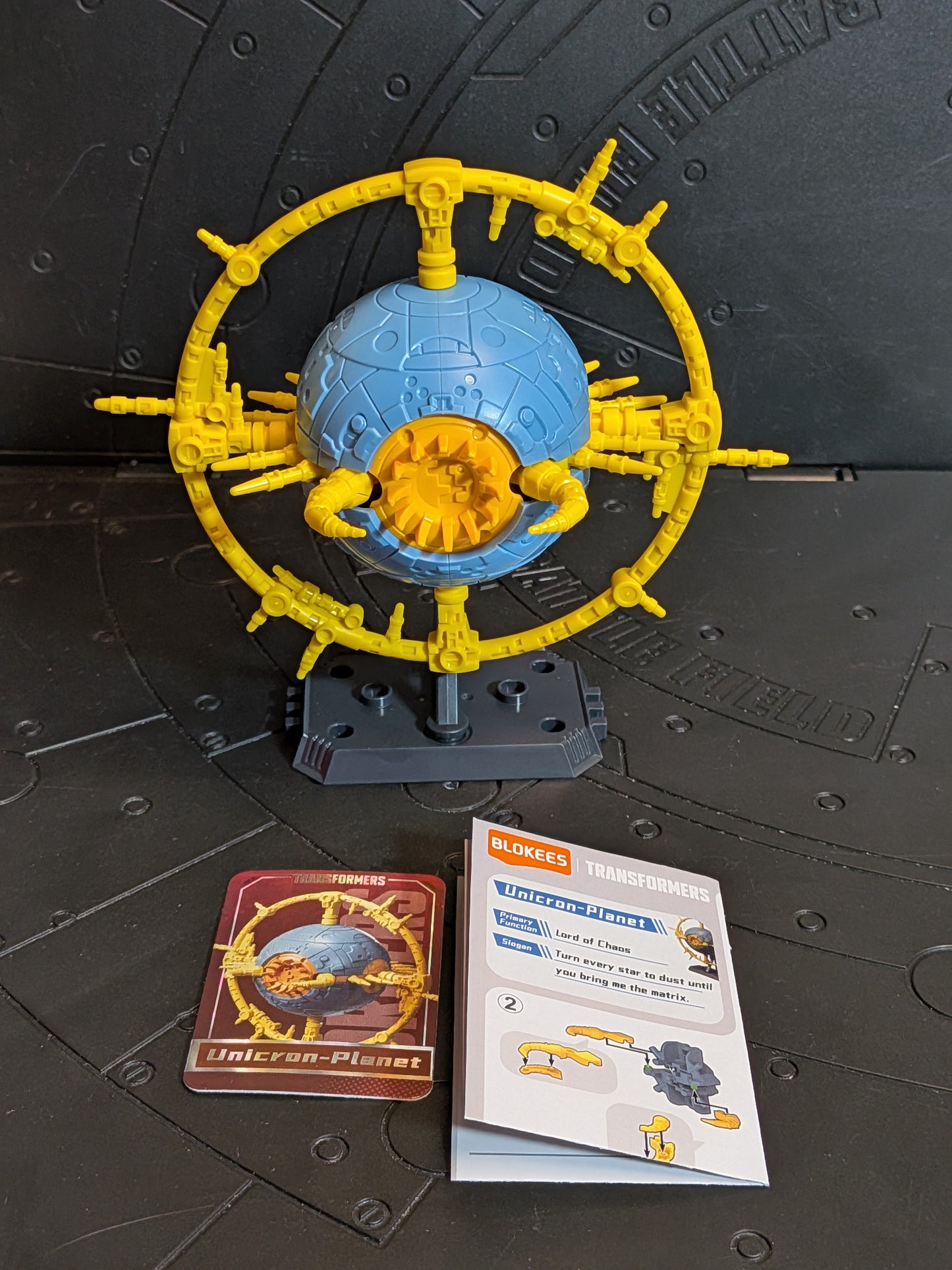 Blokees - Transformers Galaxy Version 09 - Unicron-Planet (~10-12cm)