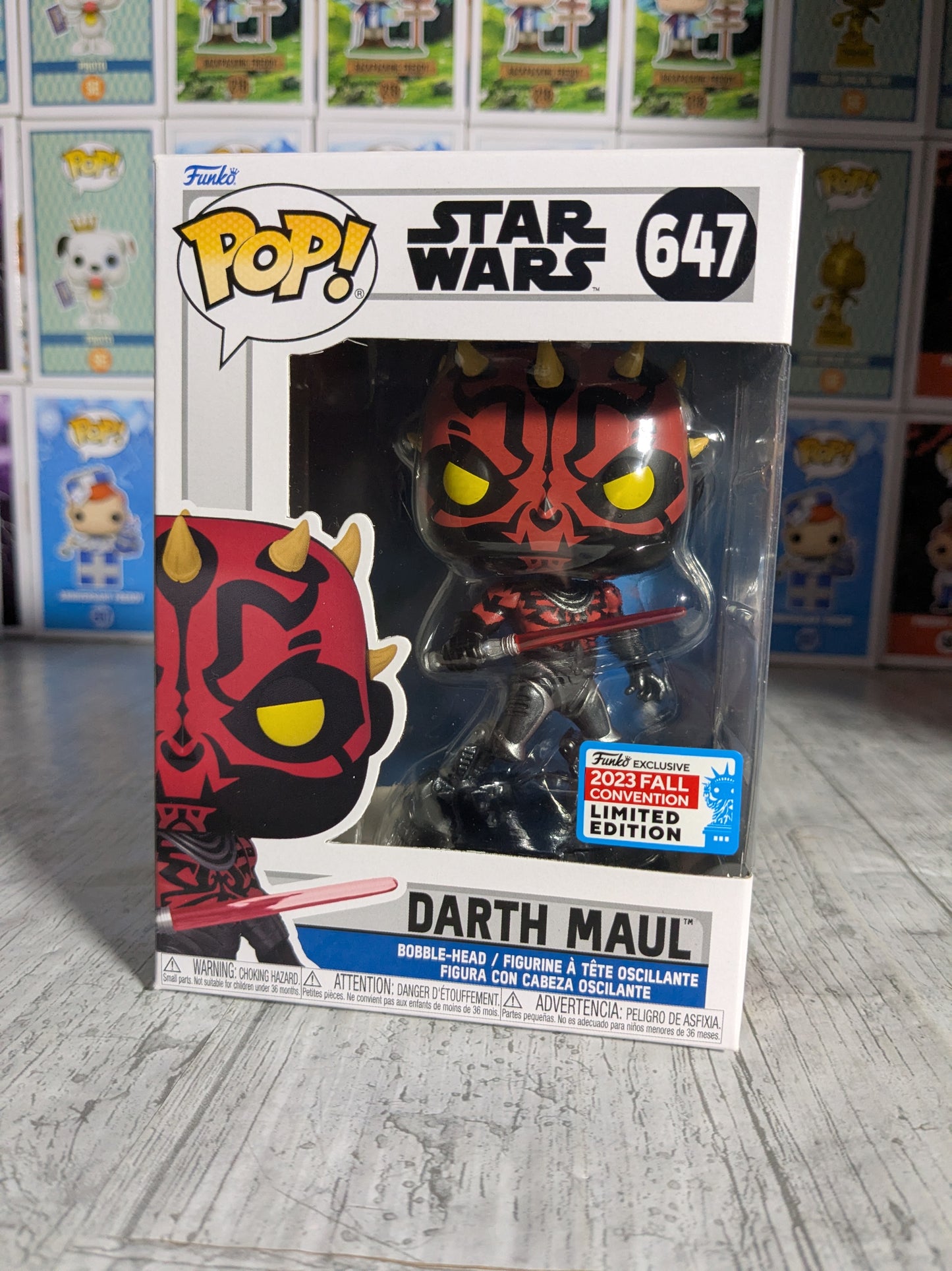 Funko pop 647 : Darth Maul (FC2023)
