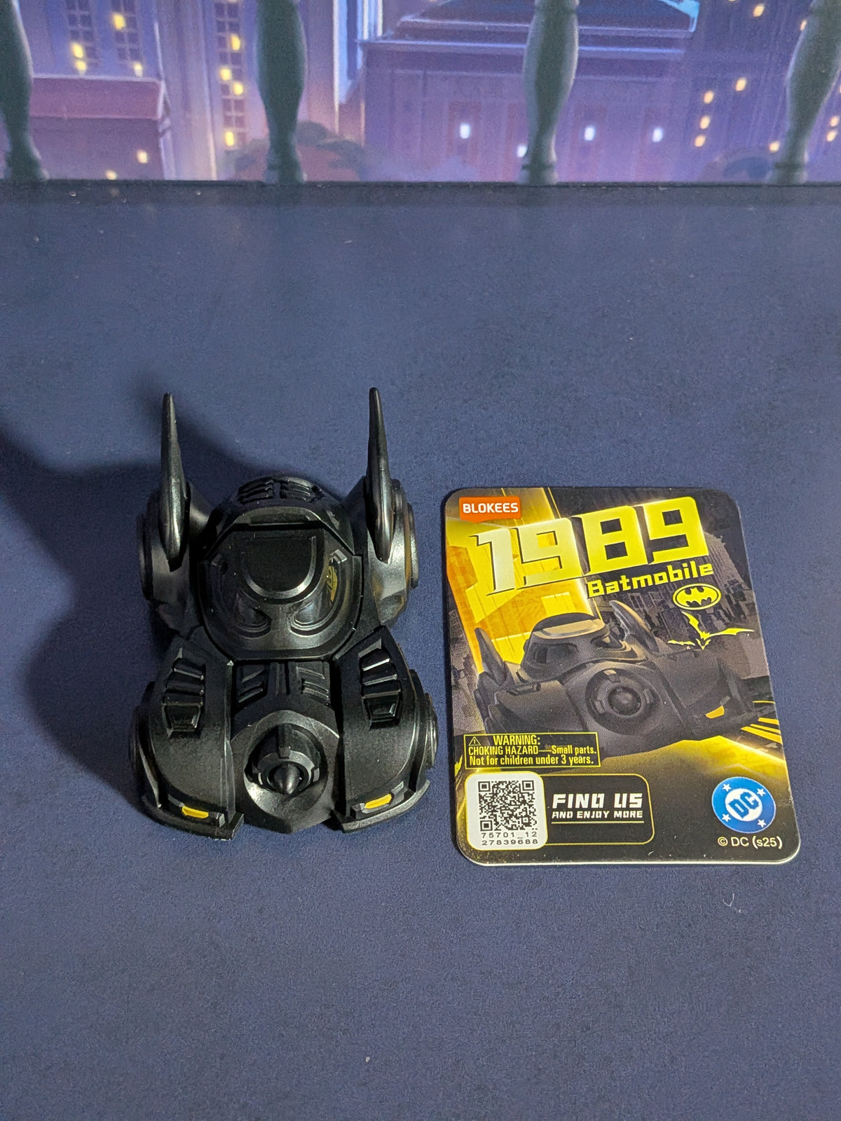 Blokees - DC Hero: Batman Defender Version 01 - Batmobile 1989 (~5cm)