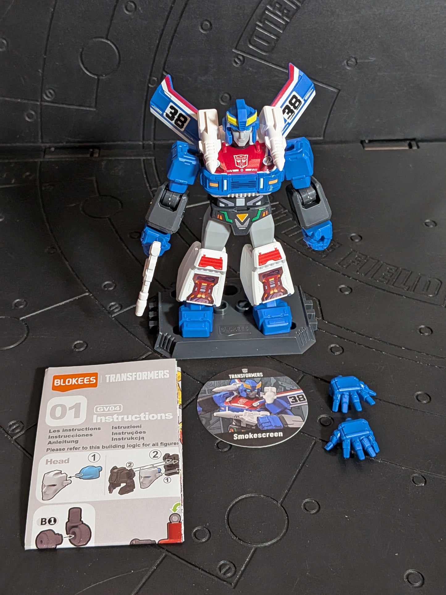 Blokees - Transformers Galaxy Version 04 - Smokescreen (~10-12cm)