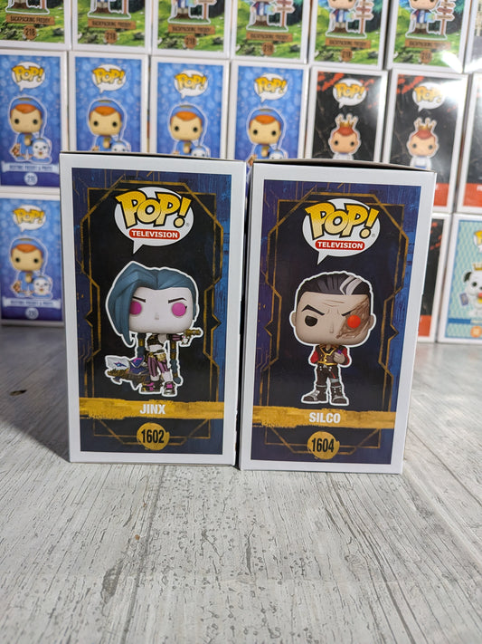Funko pop Arcane - Jinx & Silco (Bundle)