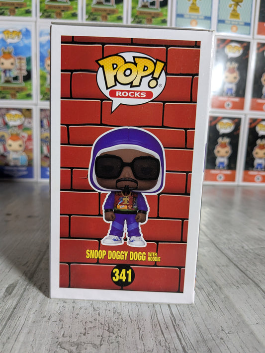 Funko pop Rocks #341 : Snoop Doggy Dogg with Hoodie (15000 PCS)