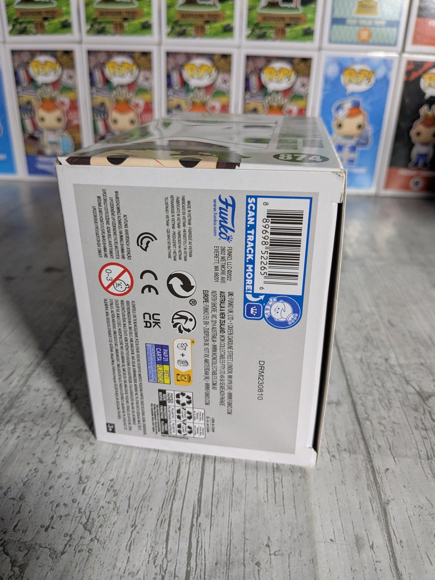 Funko pop 874 : Tanjiro Kamado (Hinokami Kagura Dance)