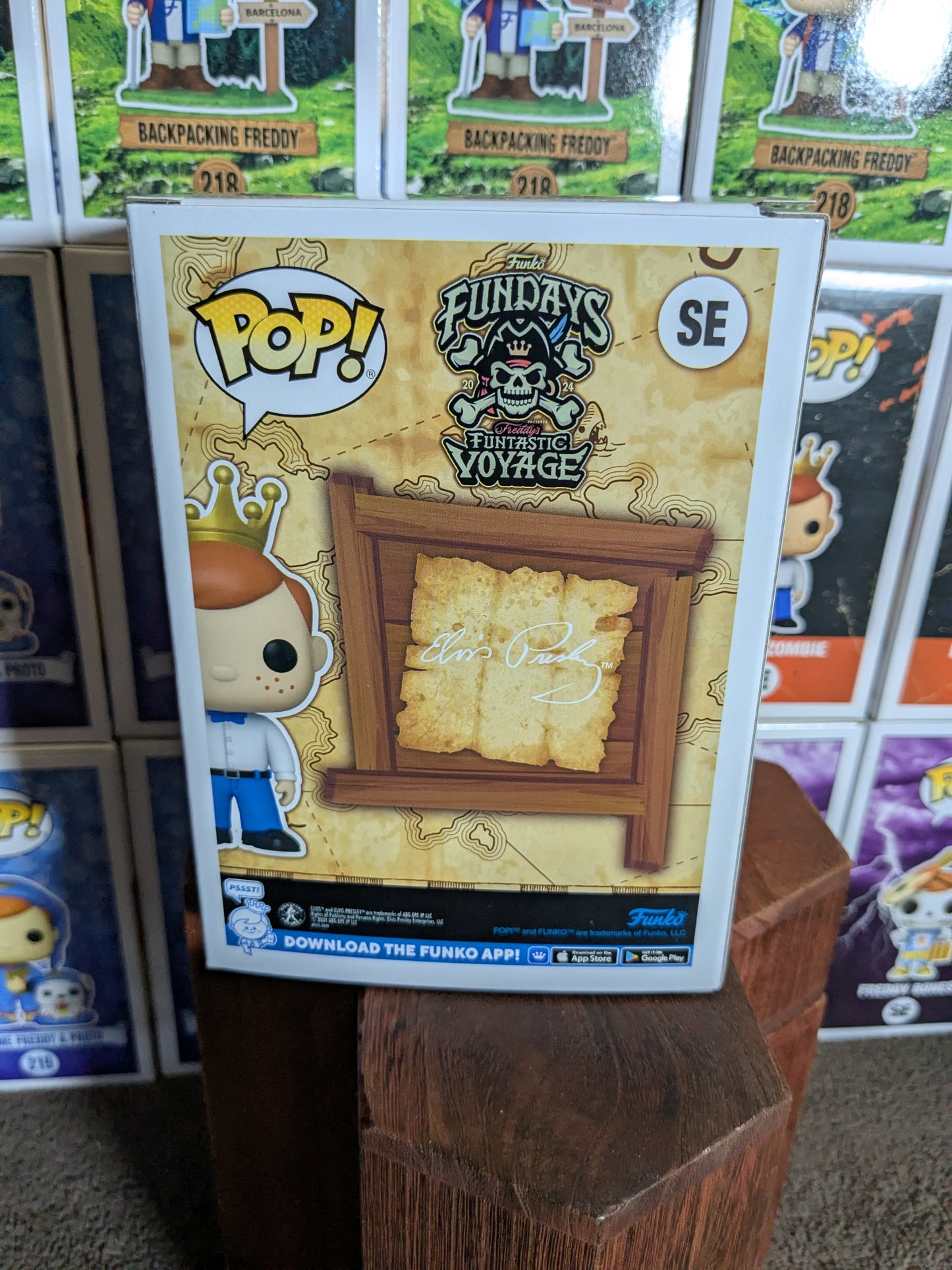 Funko pop SE : Freddy Funko as Elvis Presley (5000PCS/Damaged Box)