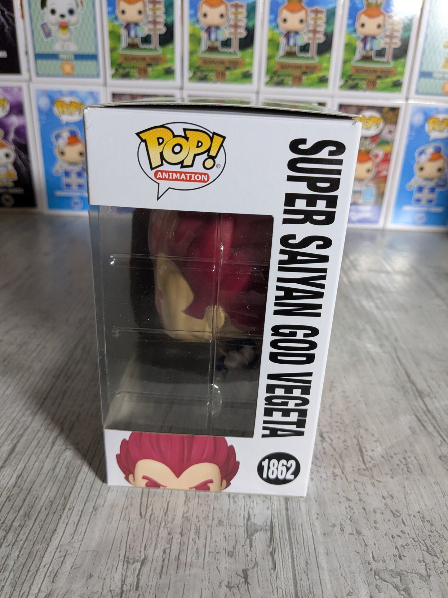 Funko pop 1868 - Super Saiyan God Vegeta (Opened/Damaged Box)