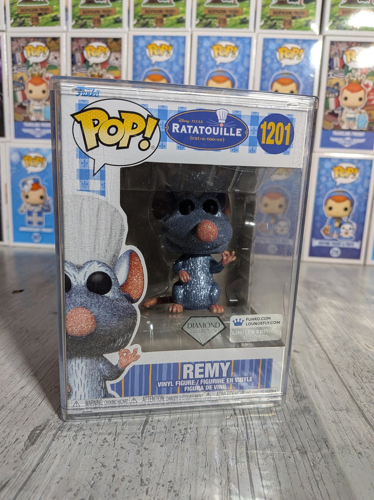 Funko pop Disney #1201 - Remy (Funko x Loungefly/3000PCS/Diamond/ Damaged Box)
