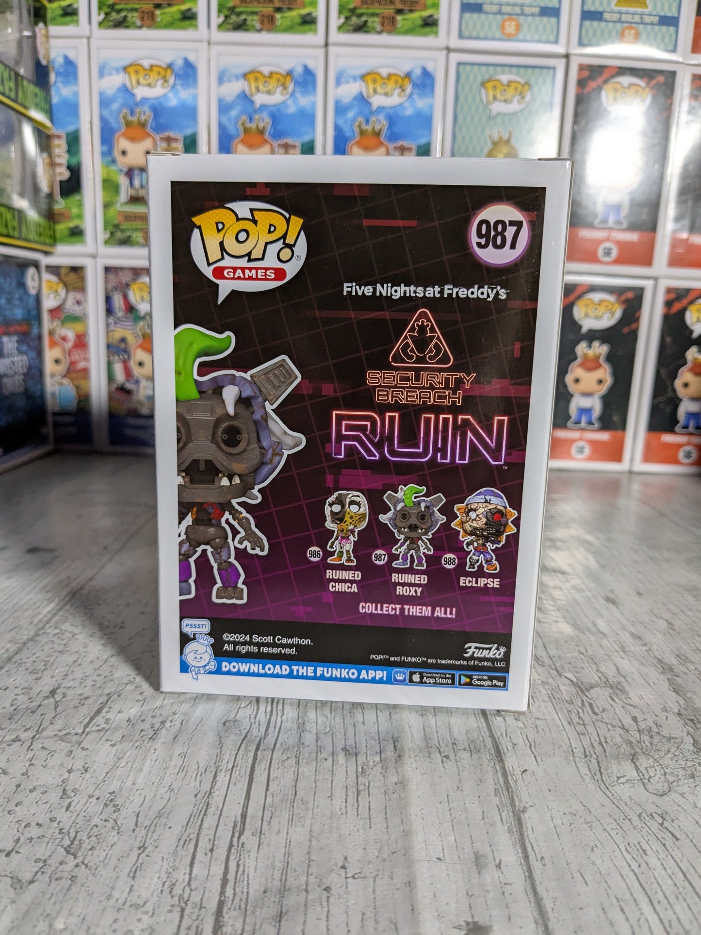 Funko pop 987 : Ruined Roxy