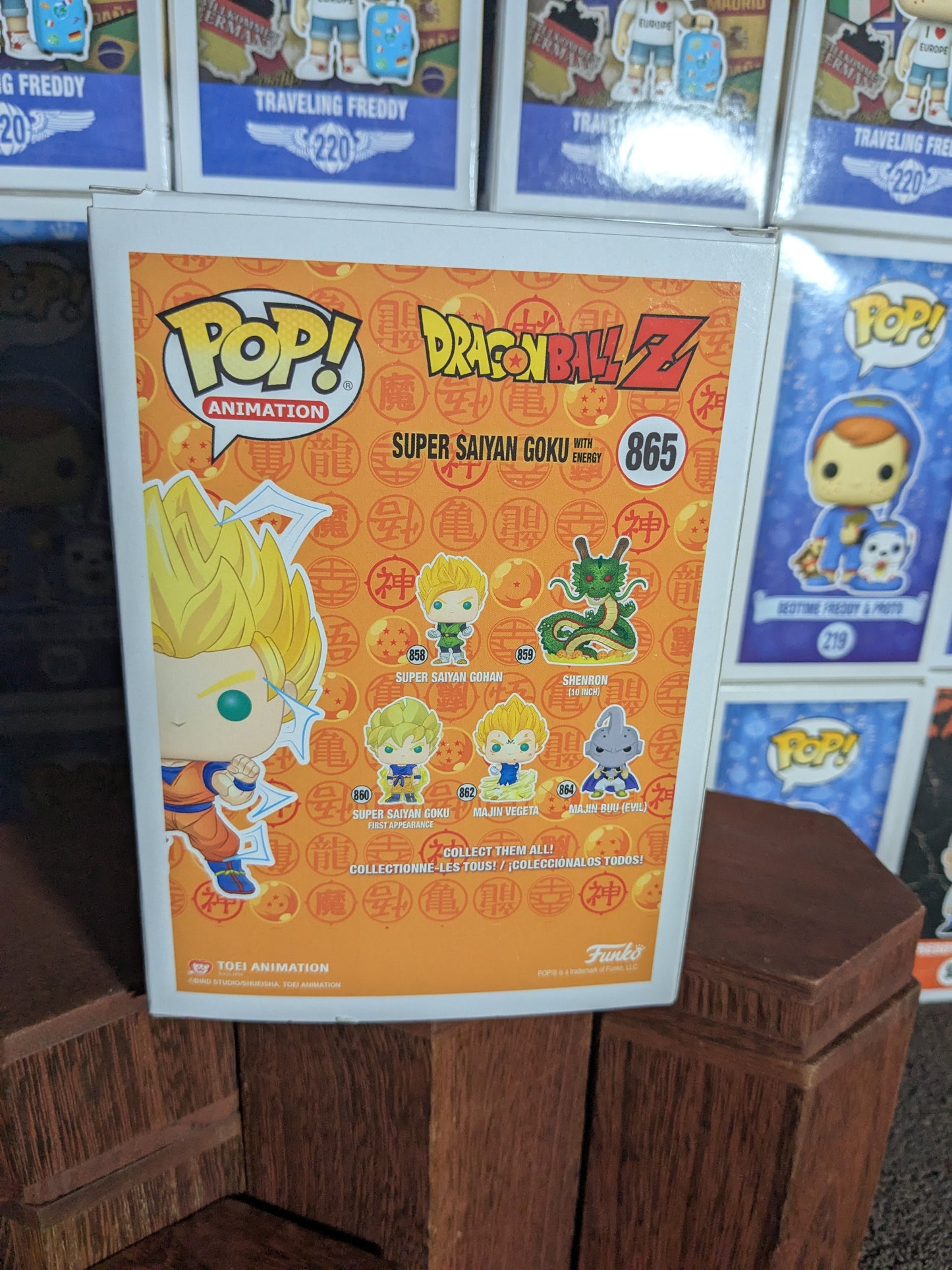 Funko pop 865: Super Saiyan Goku con Energia (Chase)