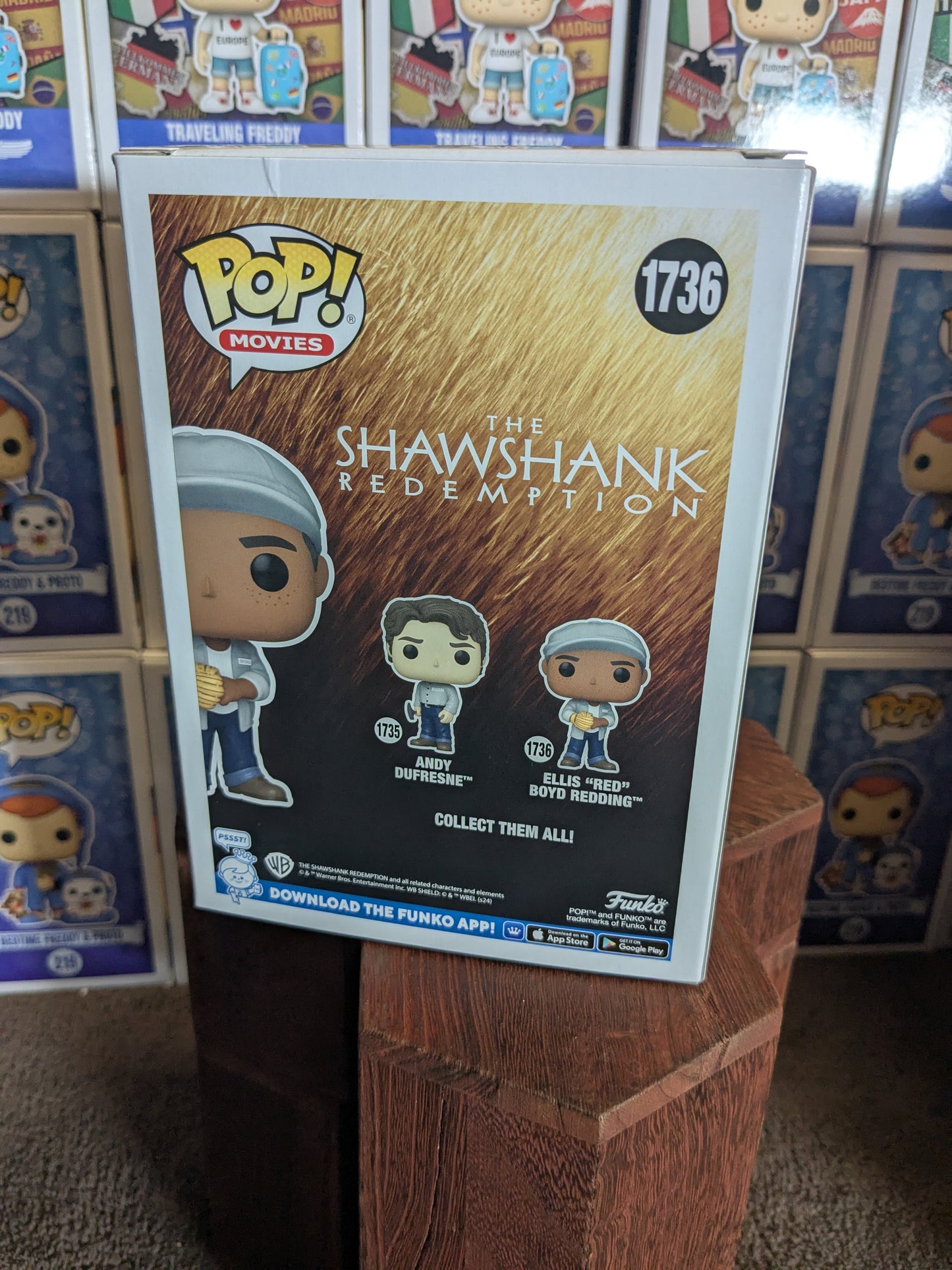 Funko pop 1736 : Ellis "Red" Boyd Redding
