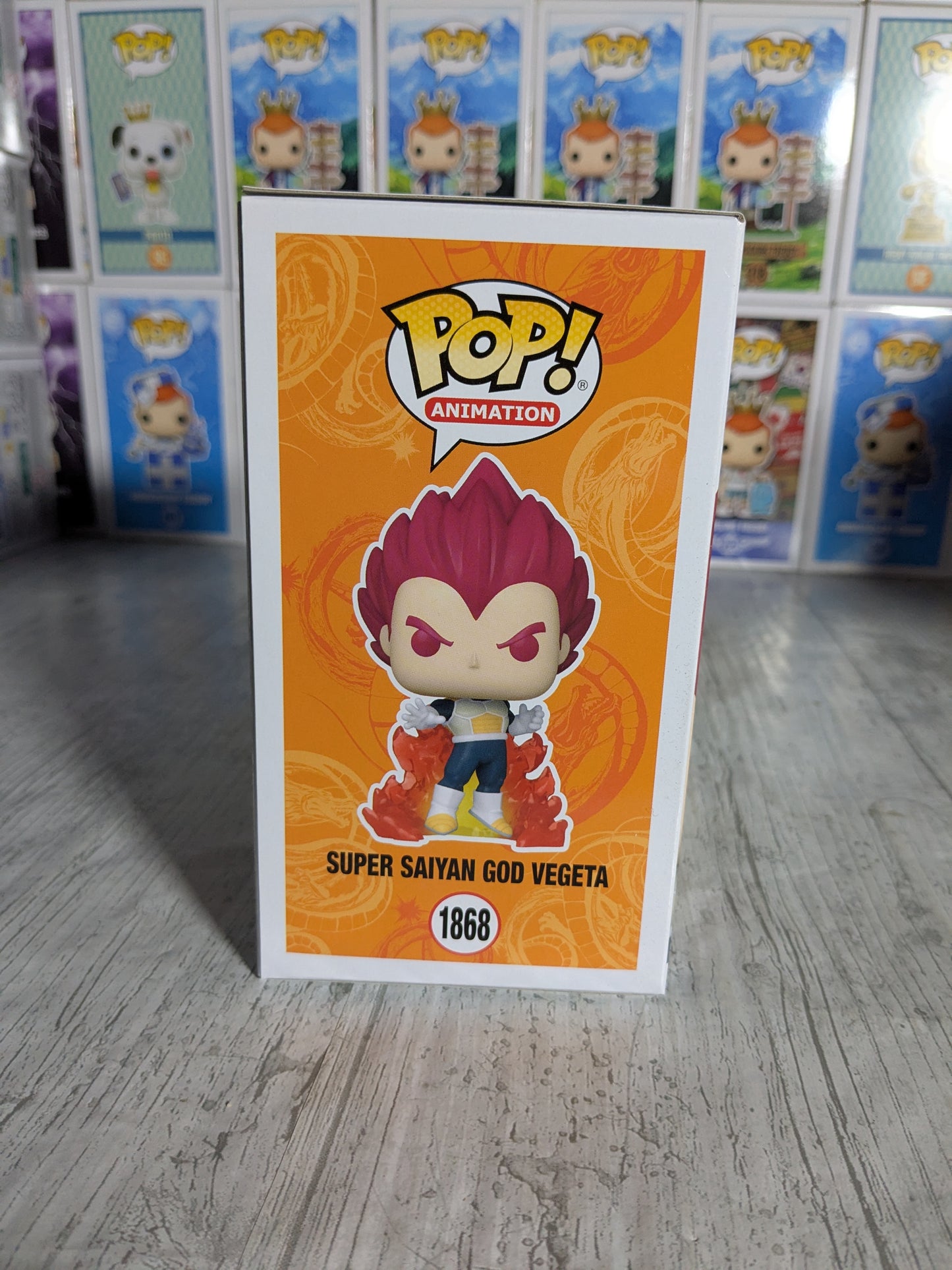 Funko pop 1868 : Super Saiyan God Vegeta