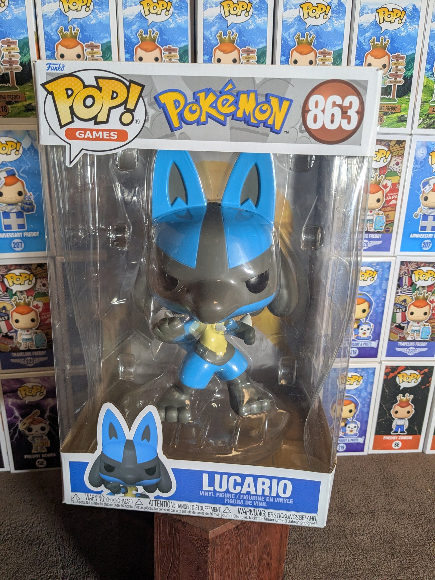 Funko pop 863 : Lucario (Opened)