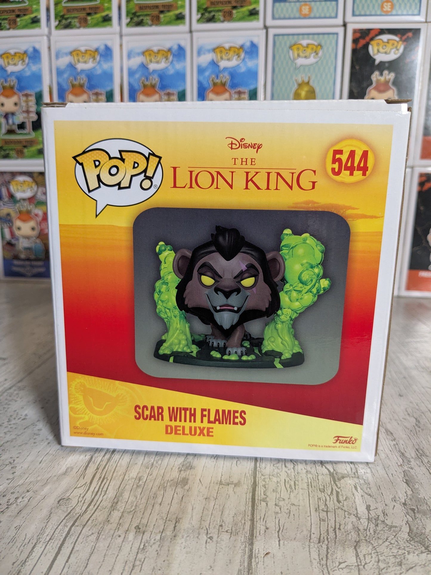 Funko pop 544 : Scar with Flames
