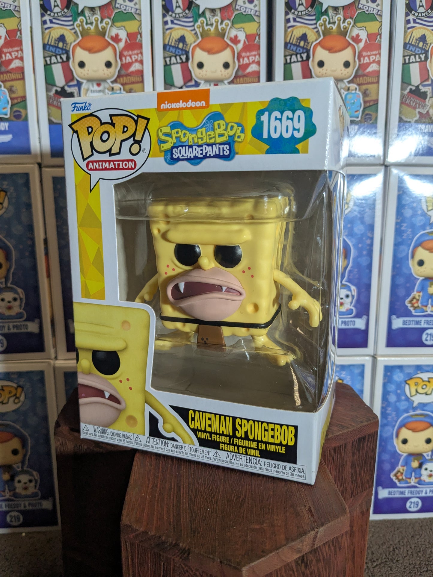 Funko Pop 1669: Höhlenmensch SpongeBob