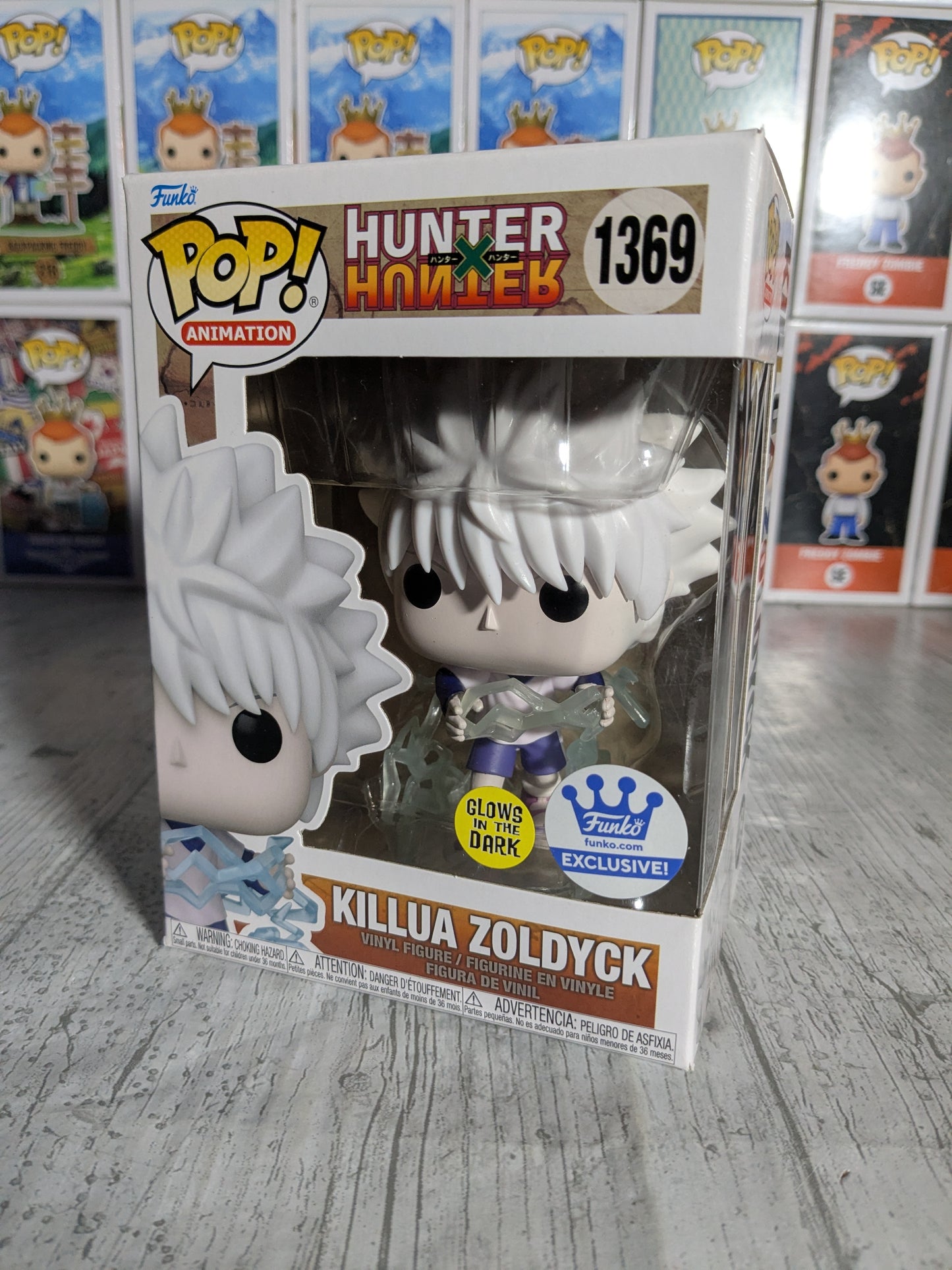 Funko pop 1369 : Killua Zoldyck (Glow)