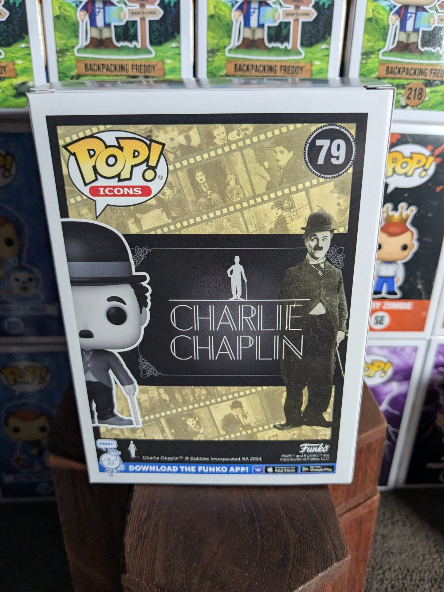 Funko pop 79 : Charlie Chaplin