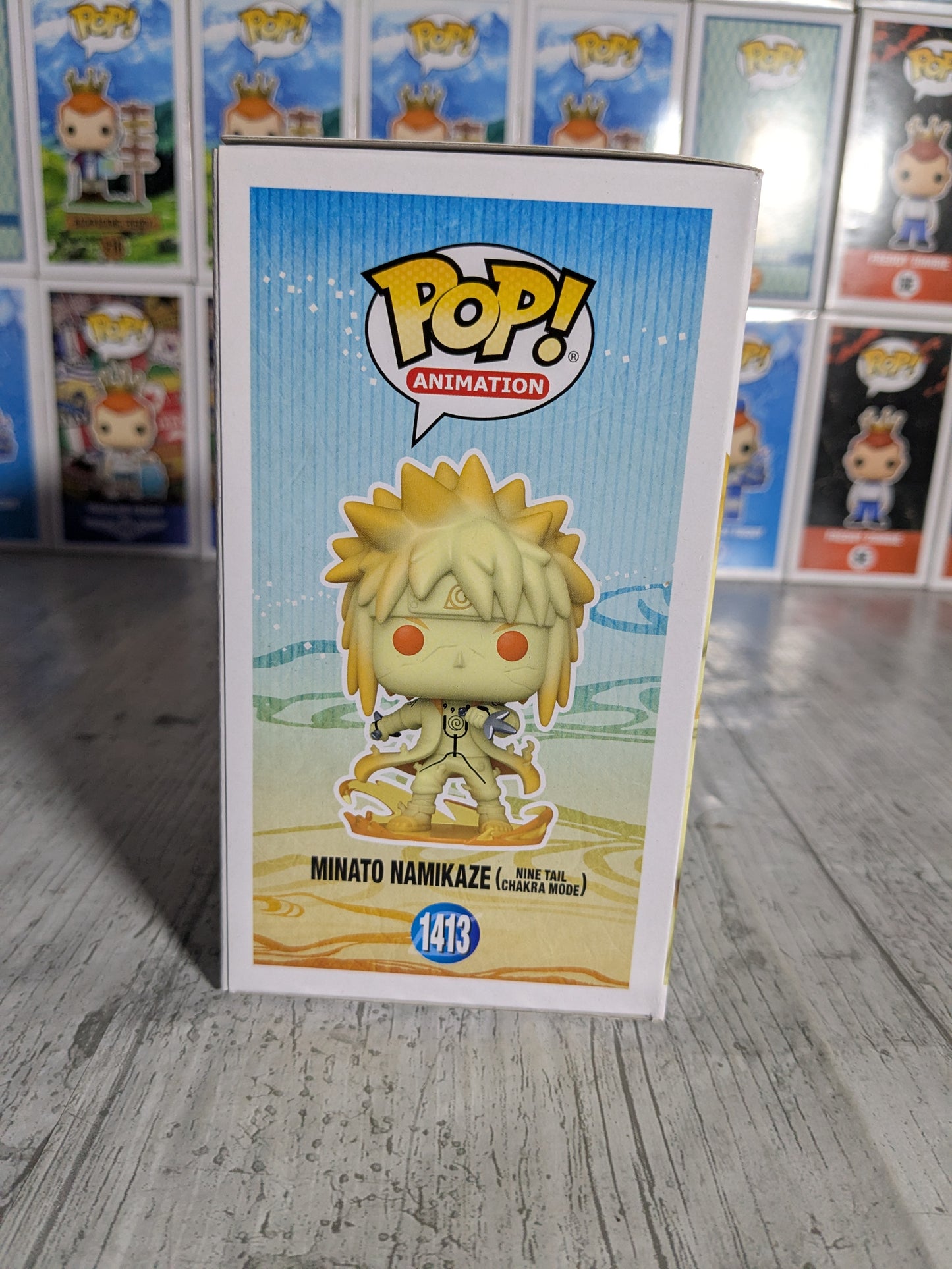Funko pop 1413 : Minato Namikaze (Nine Tail Chakra Mode)