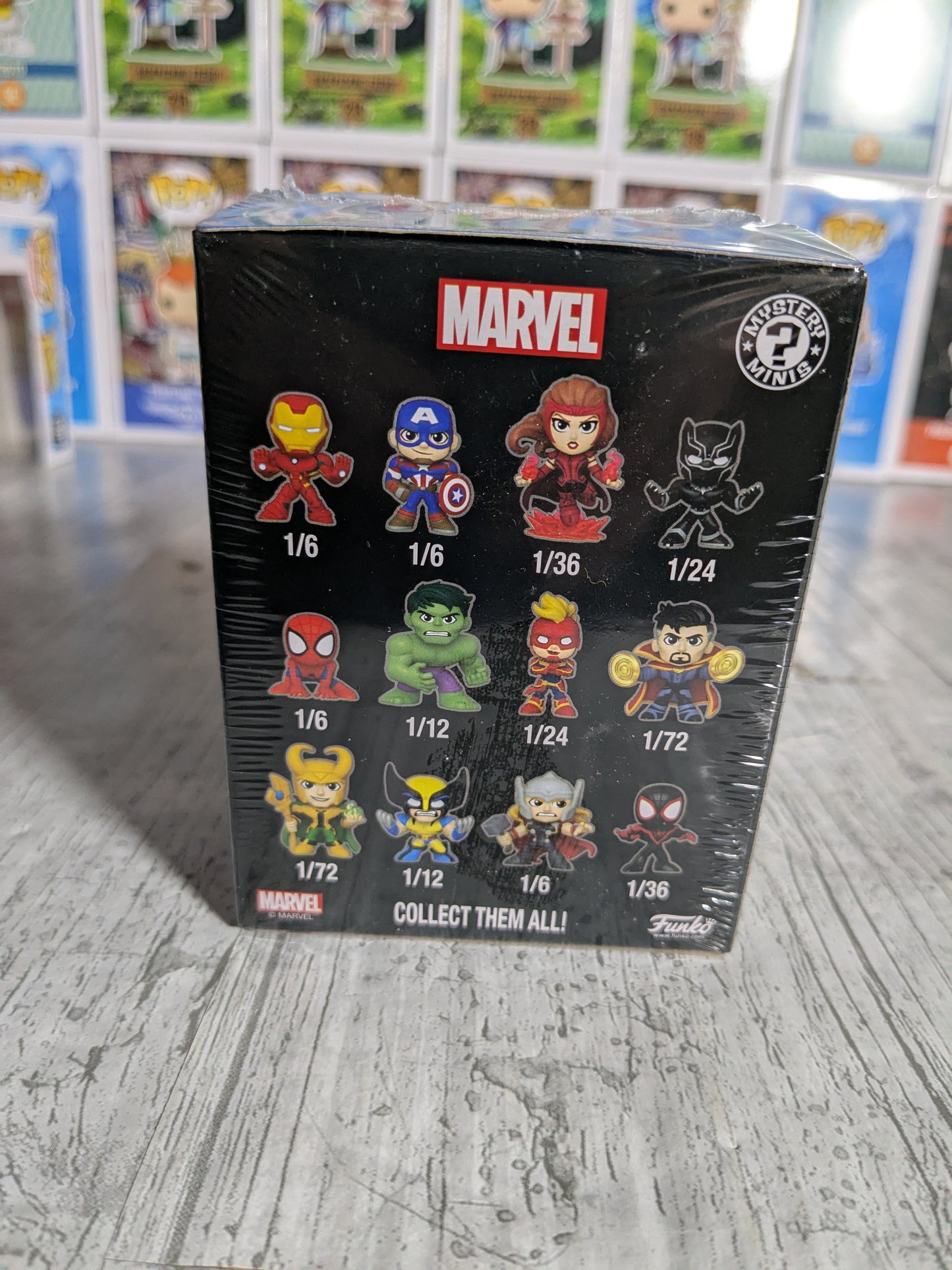 Funko pop Mystery minis : Marvel