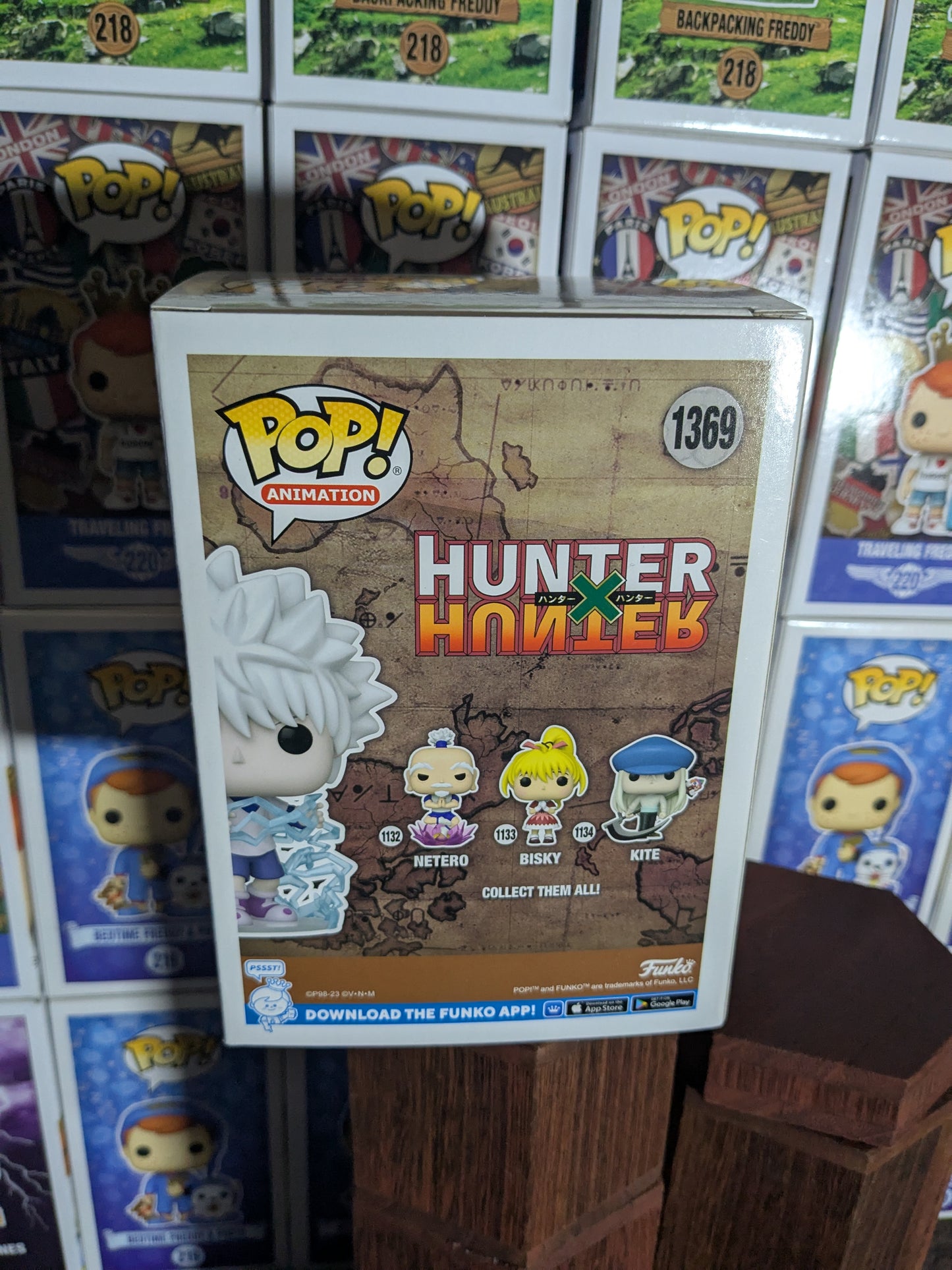 Funko pop 1369 : Killua Zoldyck (Glow)