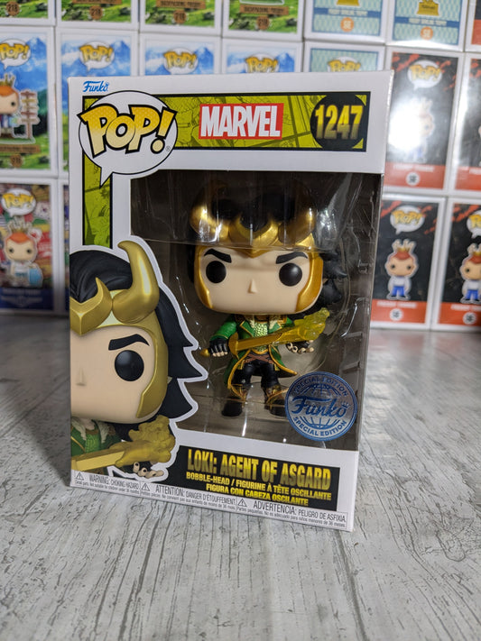 Funko pop 1247 : Loki : Agent of Asgard