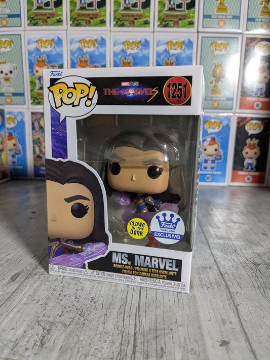 Funko pop 1251 : Ms. Marvel (Glow)