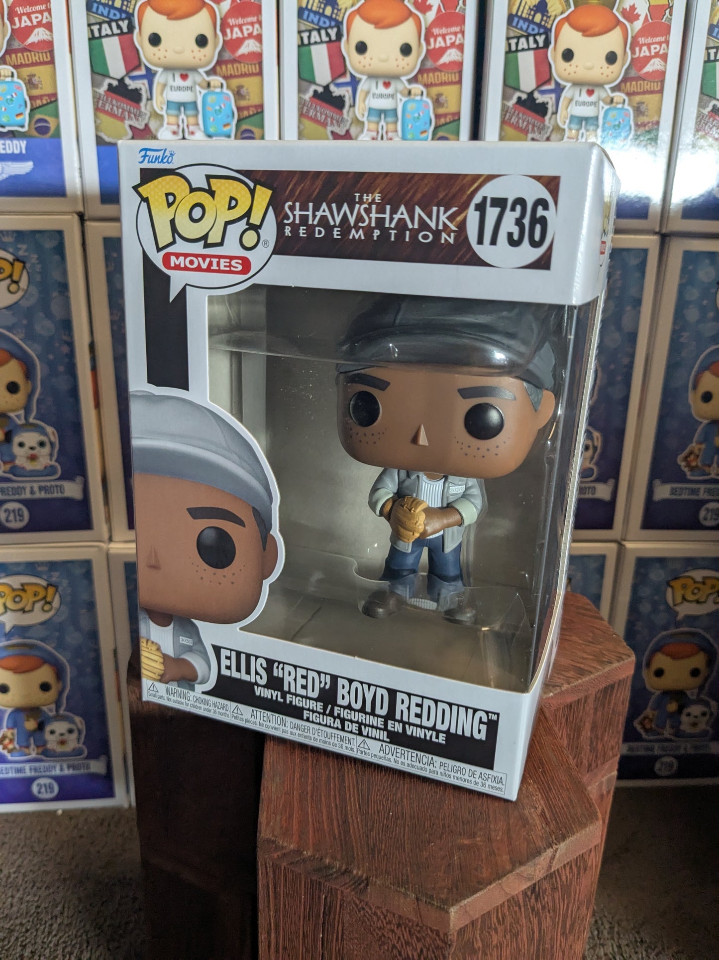 Funko pop 1736 : Ellis "Red" Boyd Redding