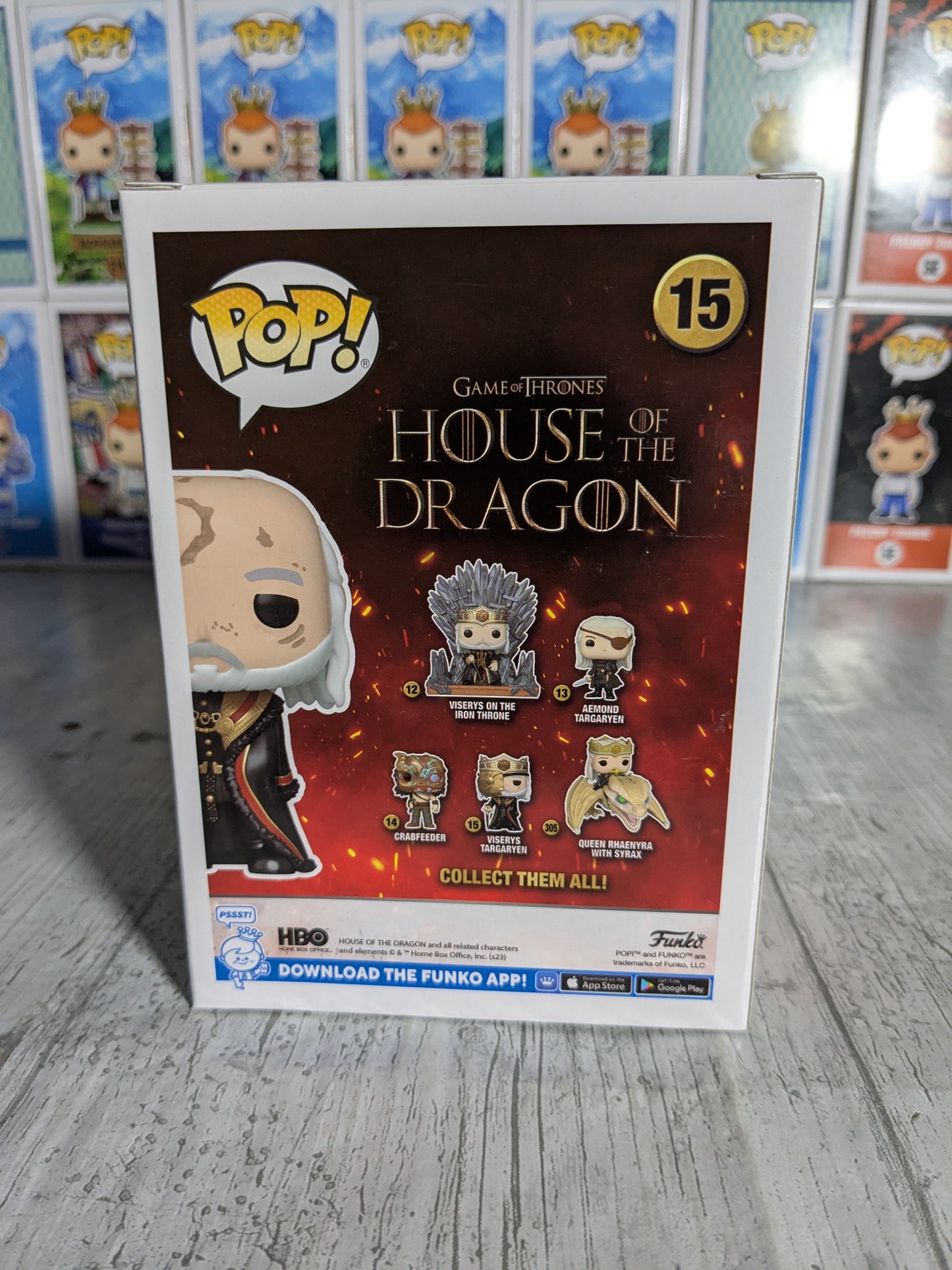 Funko pop 15 - Viserys Targaryen (Chase)