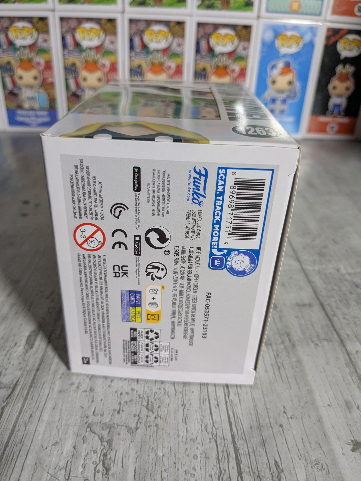 Funko pop 1263 : Captain Marvel (SC2023)