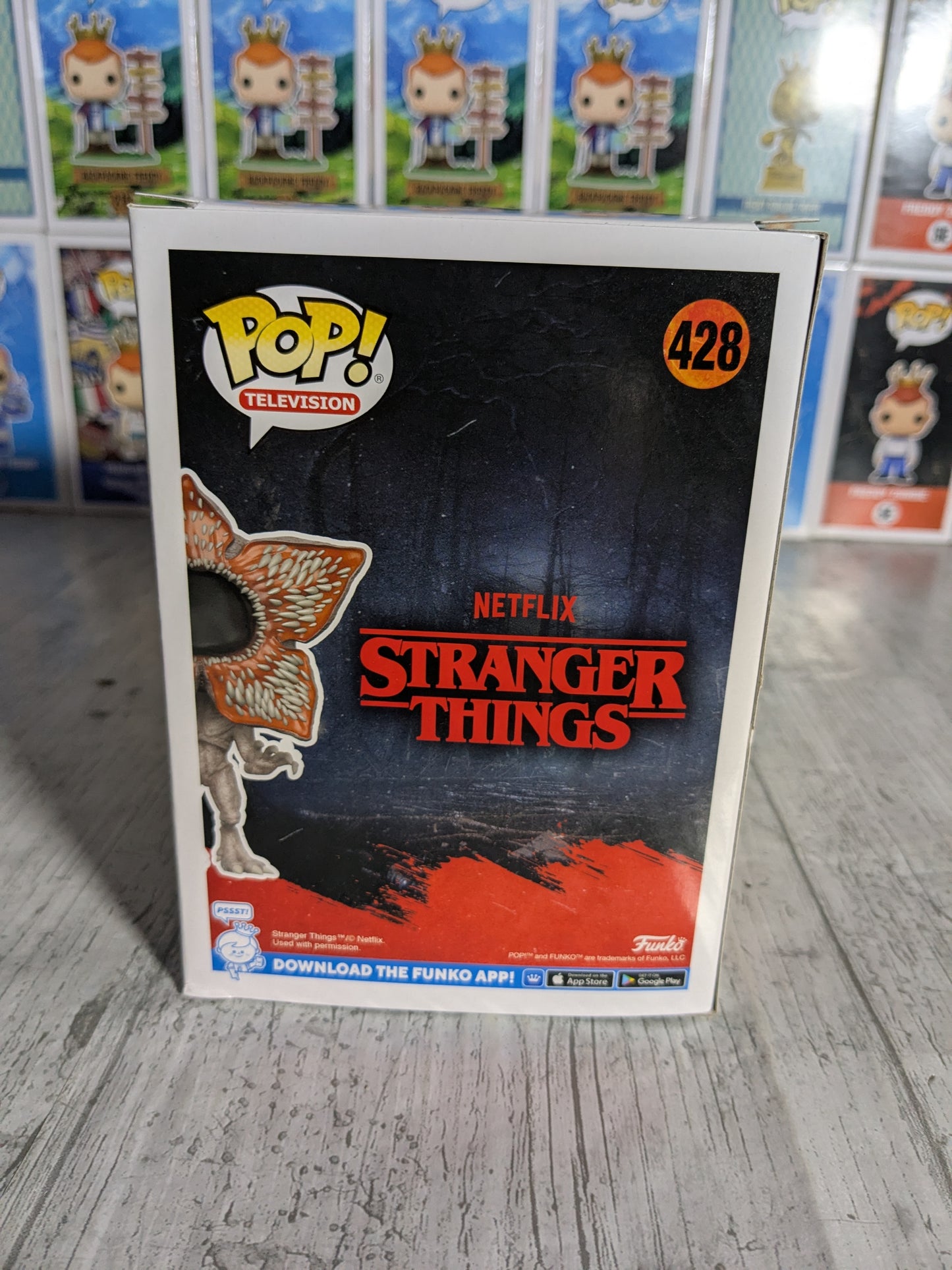Funko pop 428 : Demogorgon (SC2022/Glow/Opened/Damaged box/3000PCS)