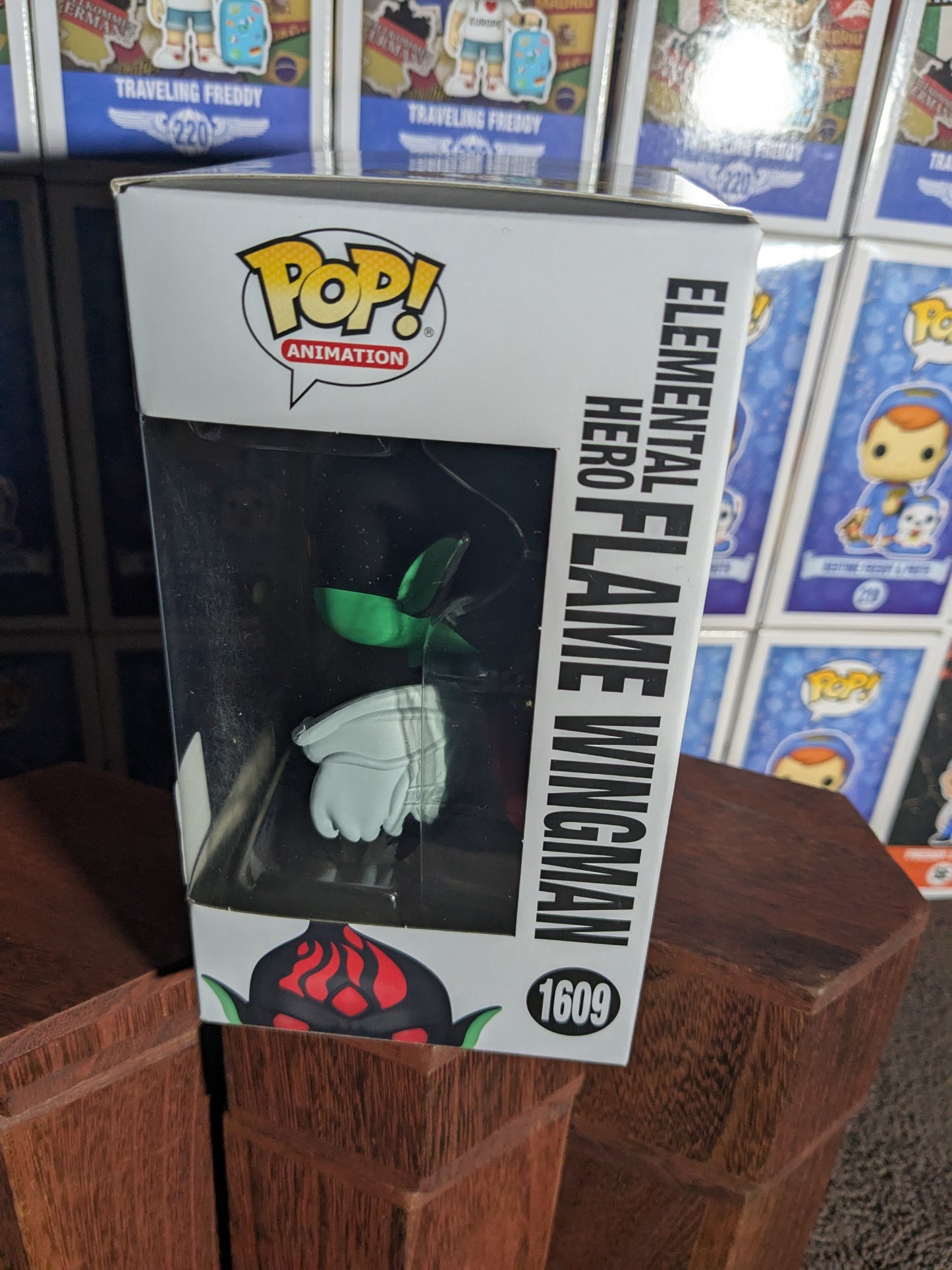 Funko Pop 1609: Elemental Hero Flame Wingman (SC2023)