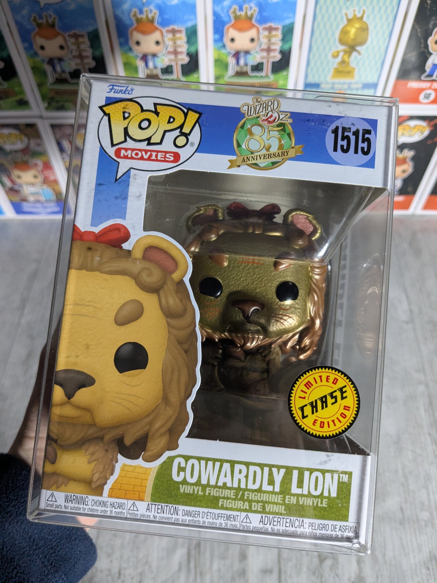 Funko pop 1515 : Cowardly Lion (Chase)