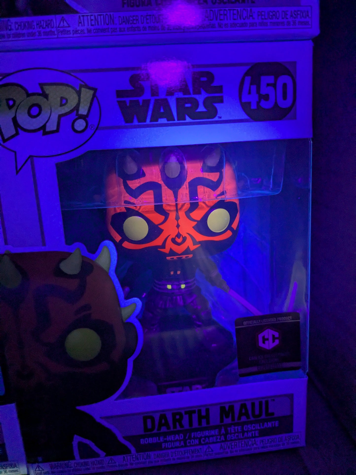 Funko pop 450 : Darth Maul (CCE/Damaged Box) - CapyToys