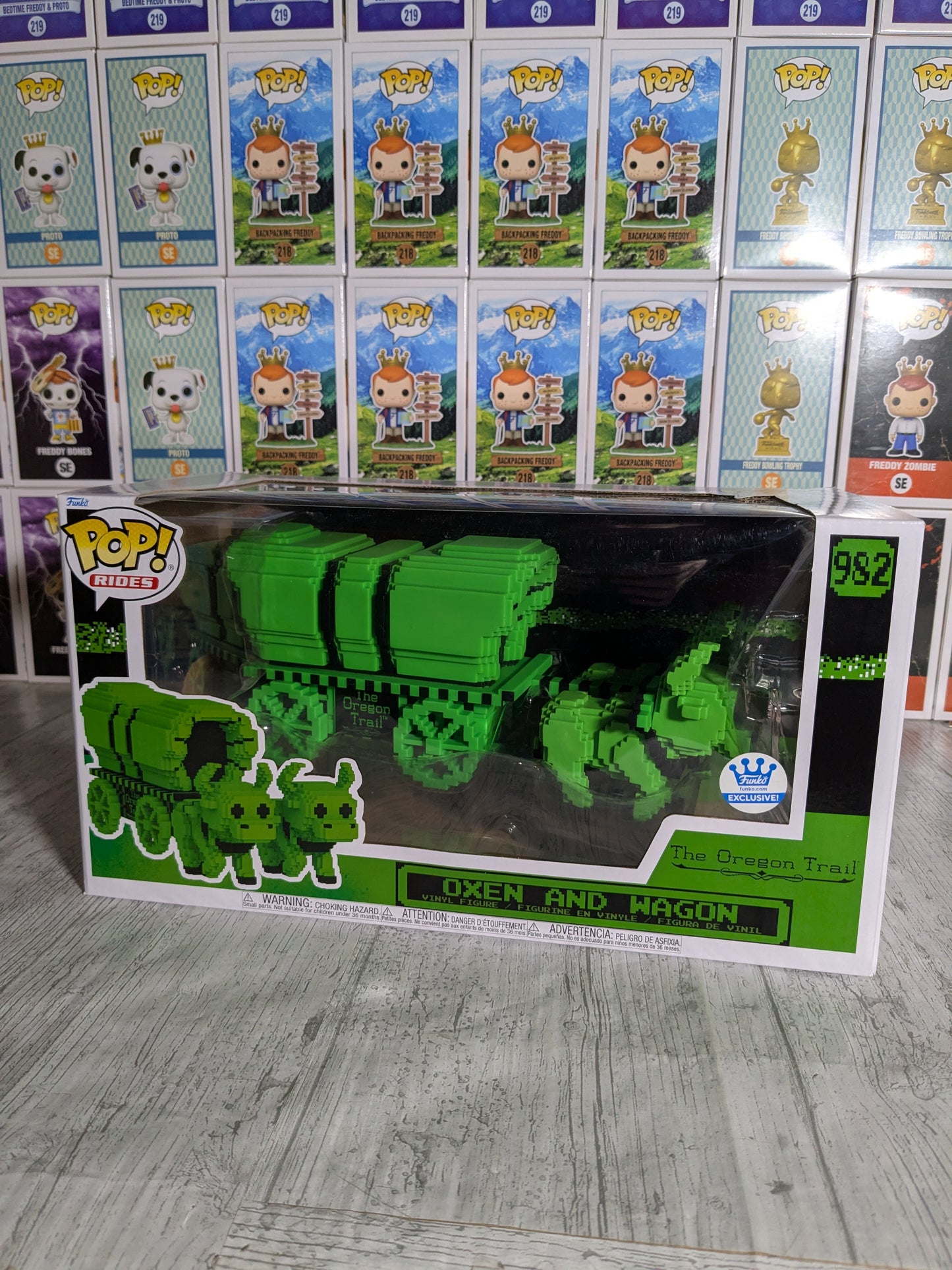 Funko pop 982 : Oxen and wagon