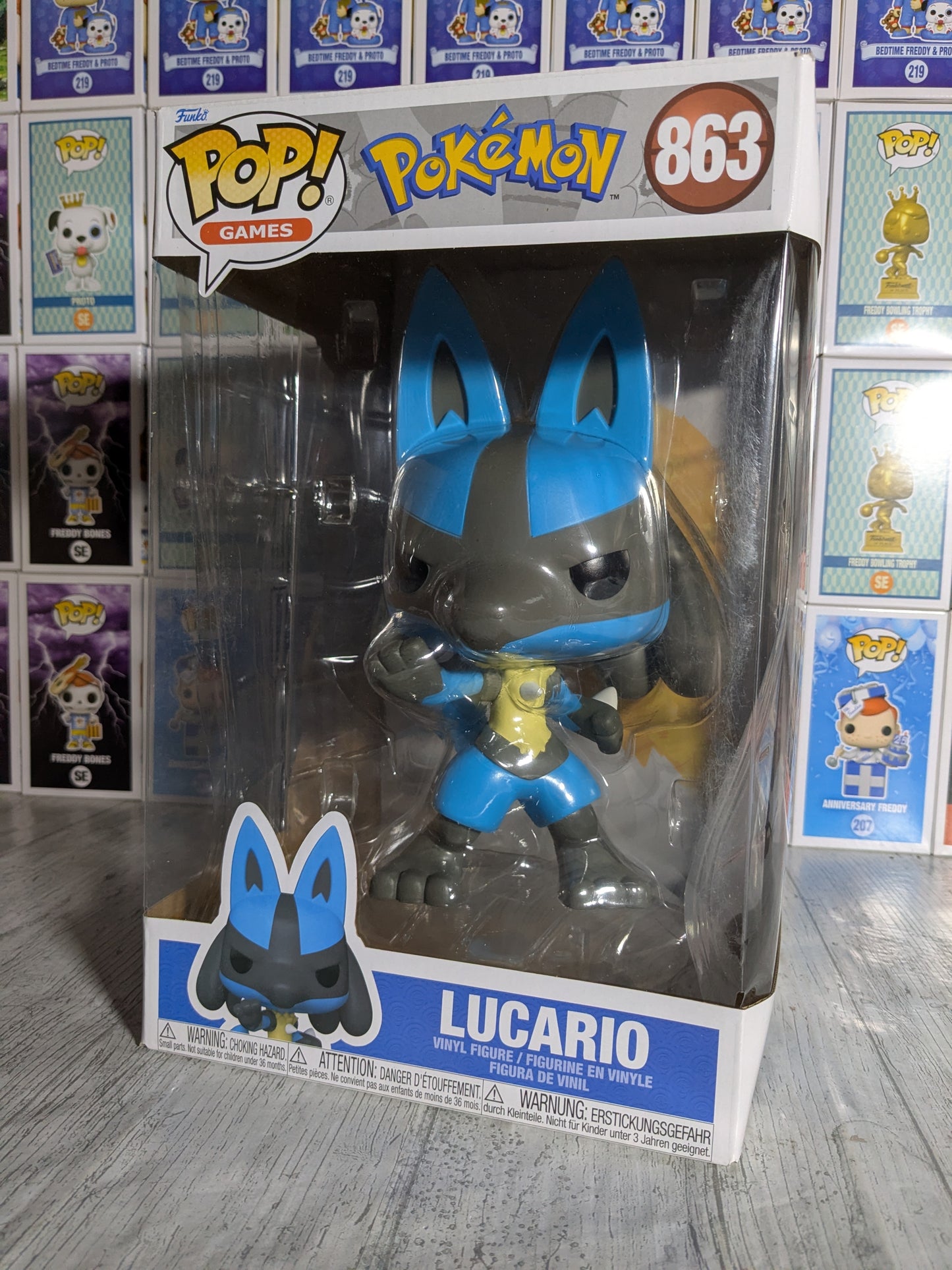 Funko pop 863 : Lucario (Opened)