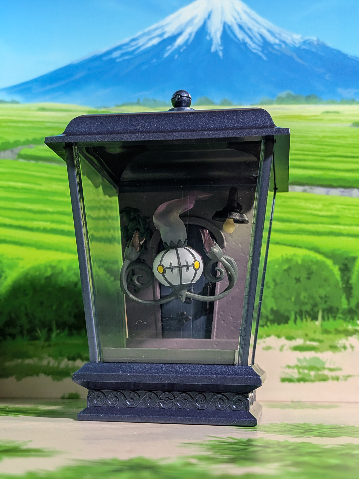 Re-Ment Pokémon Lantern Diorama - Lugulabre / Chandelure (~10 cm)
