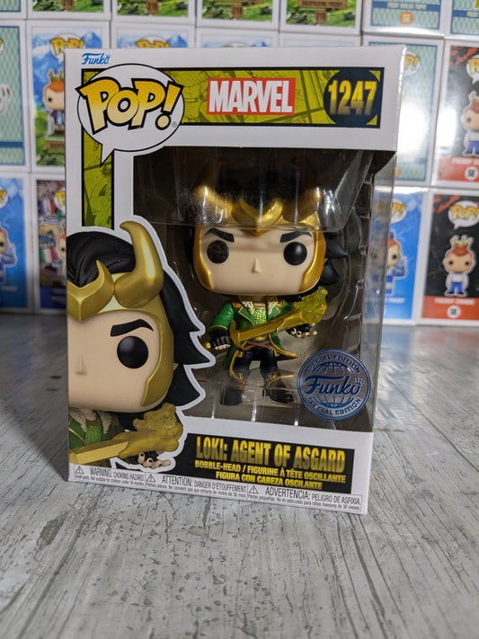 Funko pop 1247 : Loki : Agent of Asgard