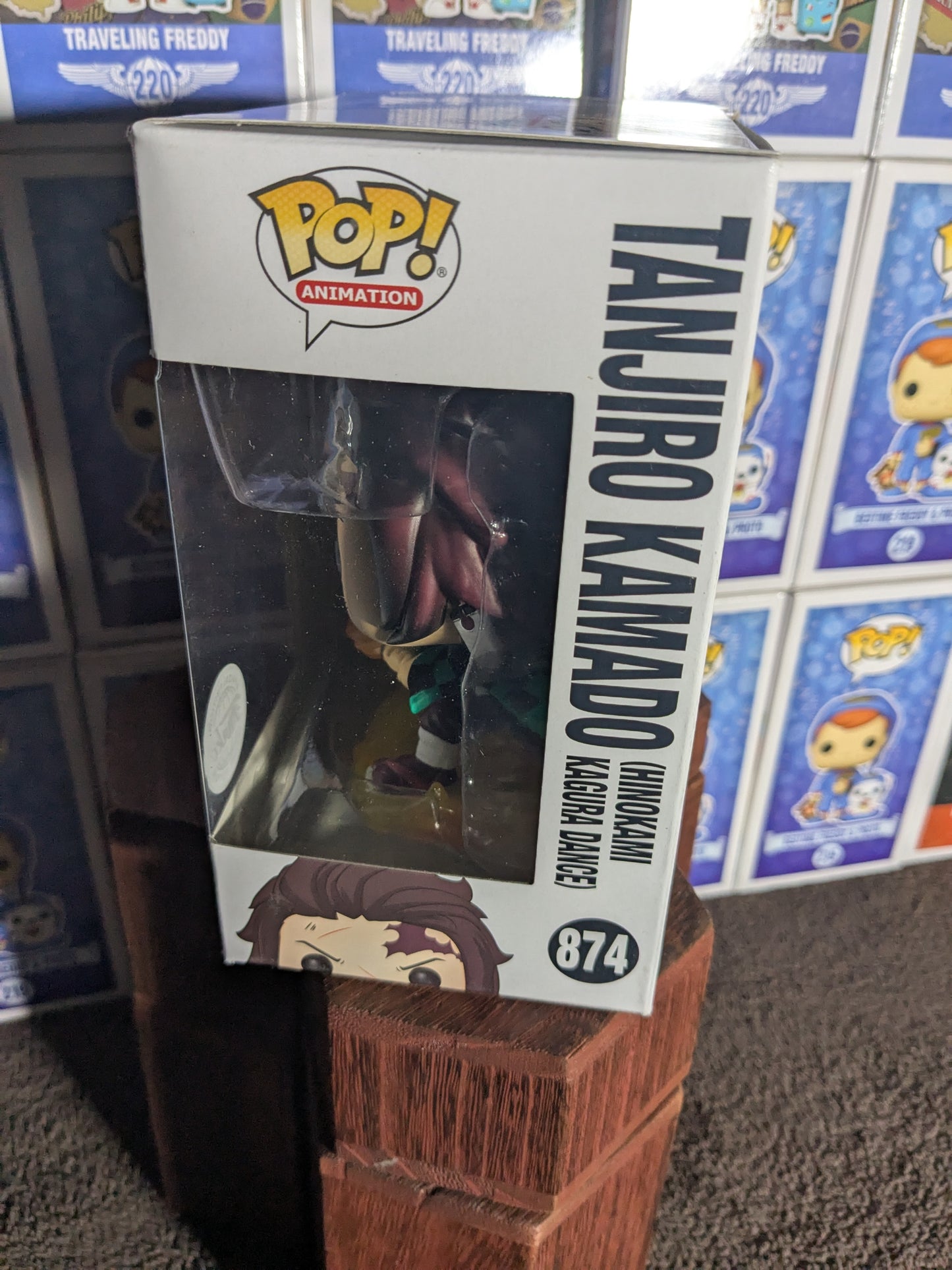 Funko pop 874 : Tanjiro Kamado (Hinokami Kagura Dance)