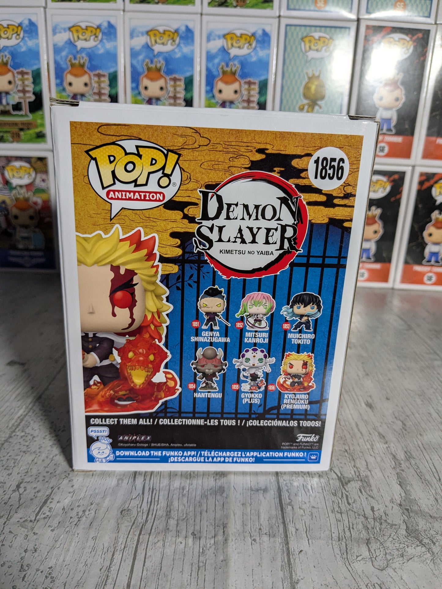 Funko pop 1856 : Kyojuro Rengoku (Opened)