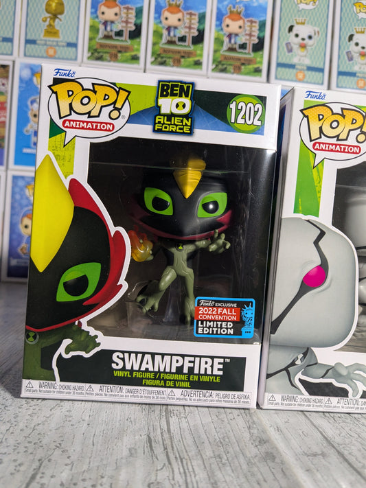 Funko pop Ben 10 / Ben 10 Alien Force - Swampfire & Ghostfreak (Bundle)