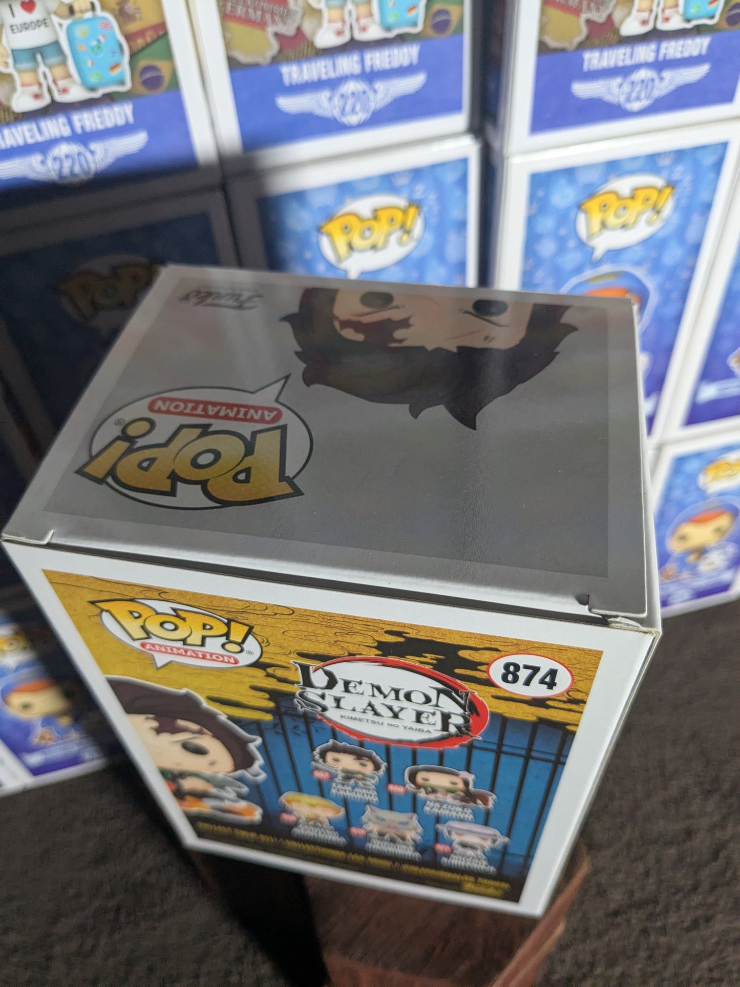 Funko pop 874: Tanjiro Kamado (Hinokami Kagura Dance)